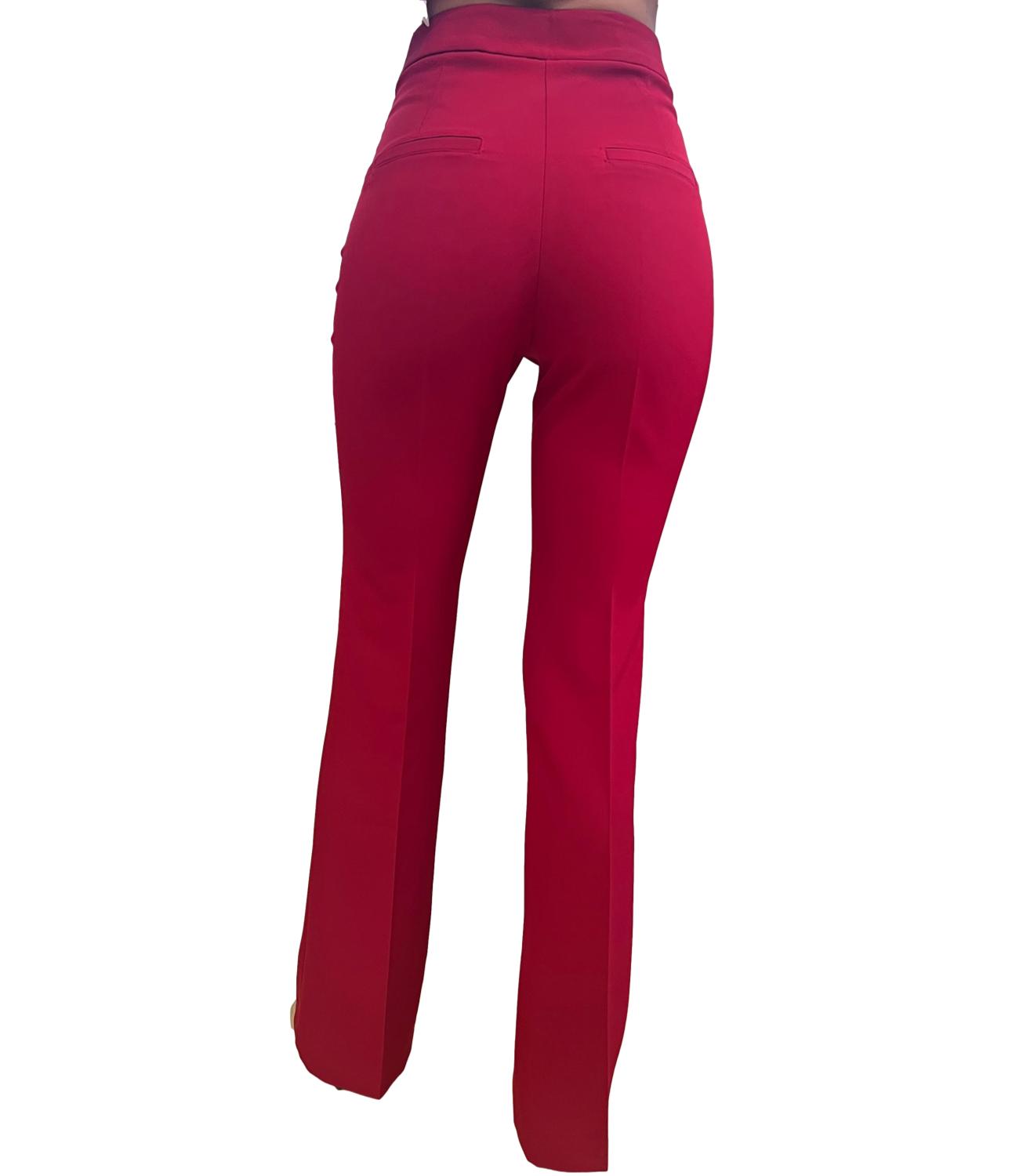 Silence Limited Pantalone Bordeaux Donna