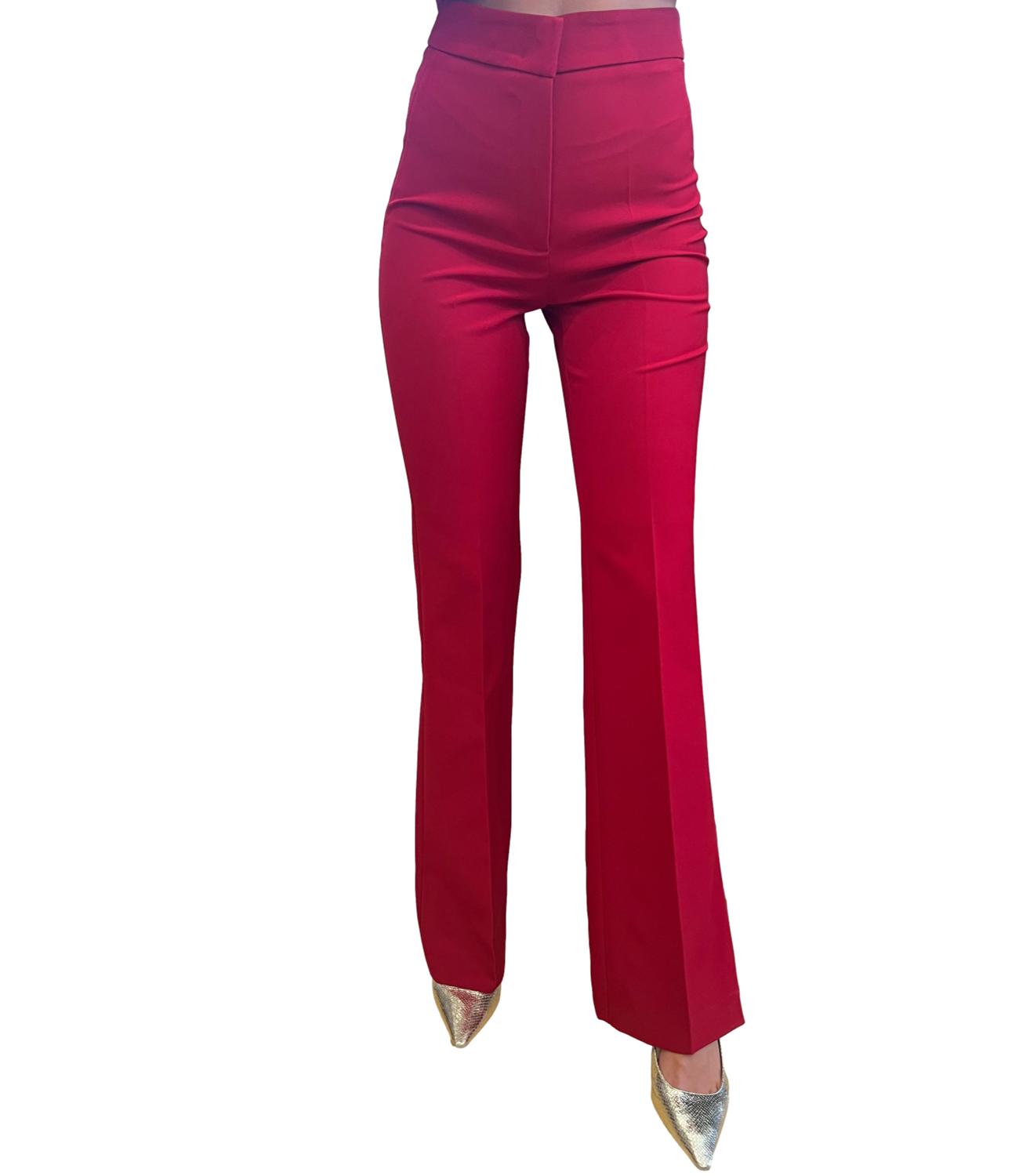 Silence Limited Pantalone Bordeaux Donna