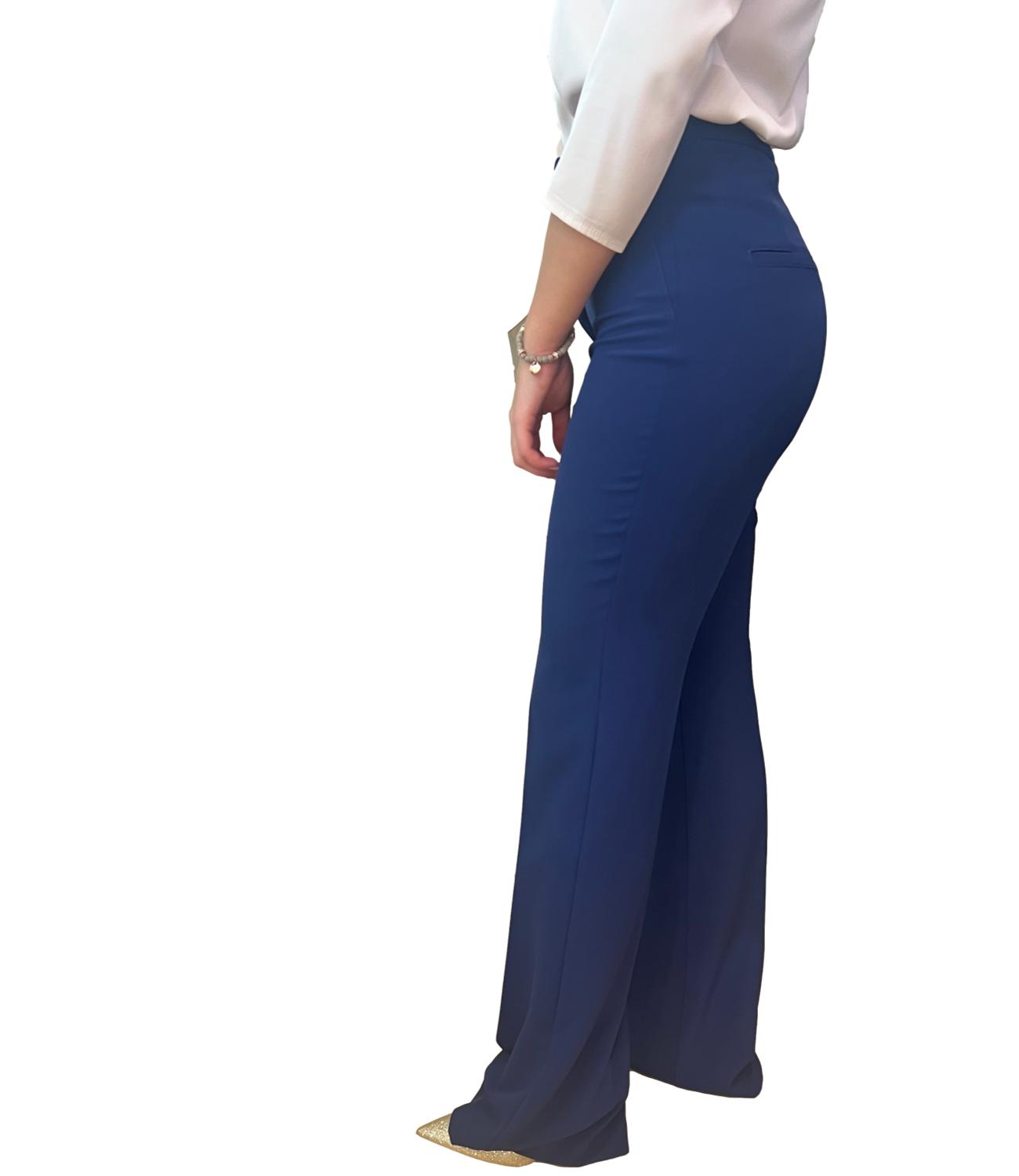 Silence Limited Pantalone Navy Donna