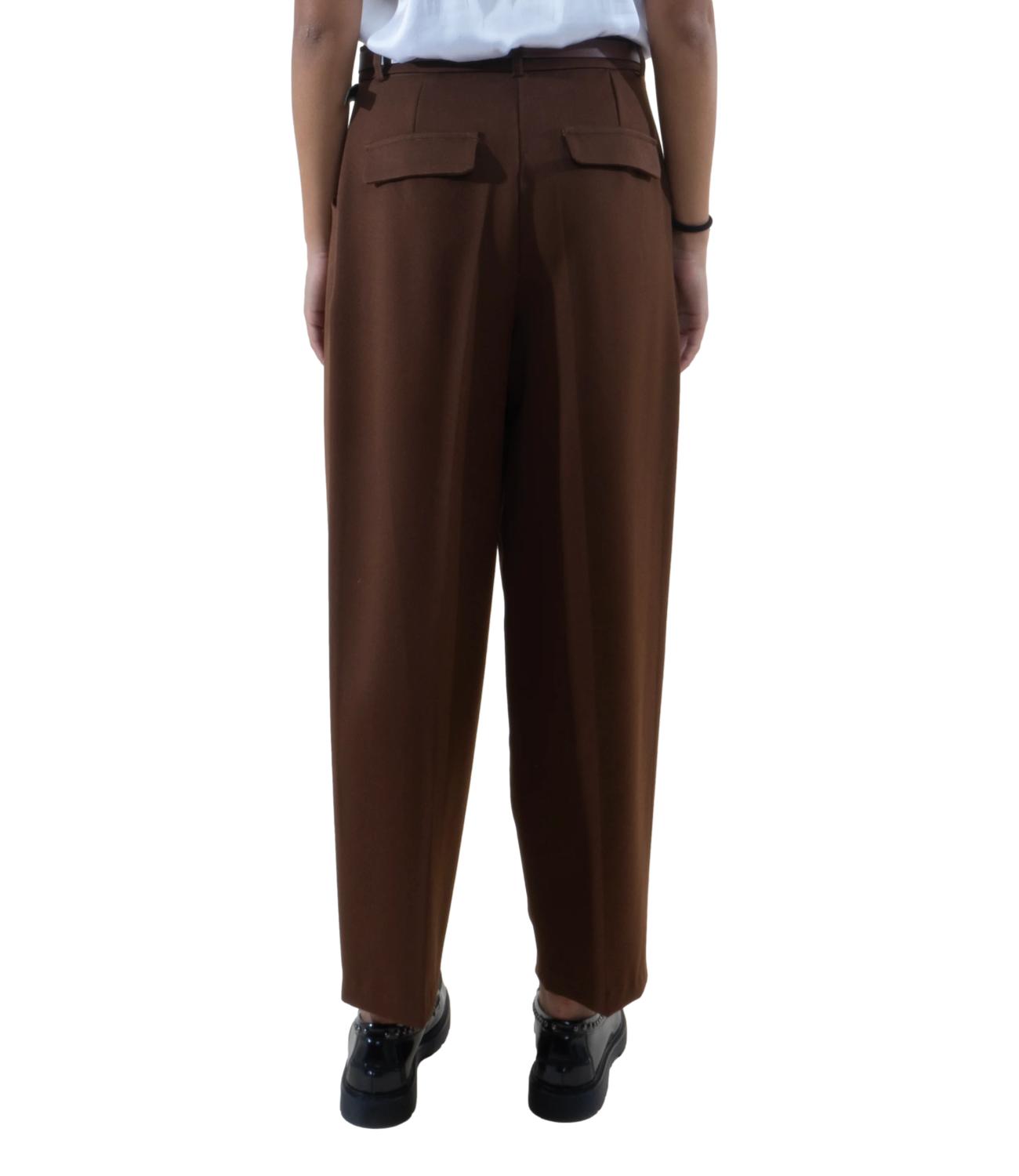 Susy Mix pantalone tabacco donna