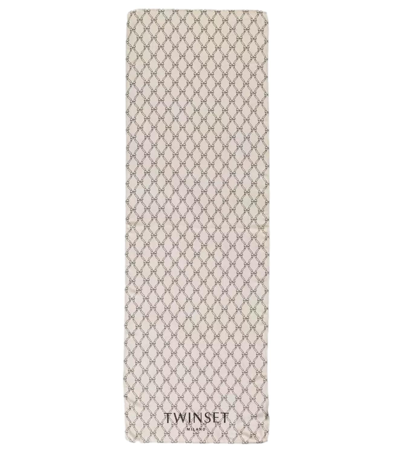 Twinset Sciarpa/Foulard Crema Donna