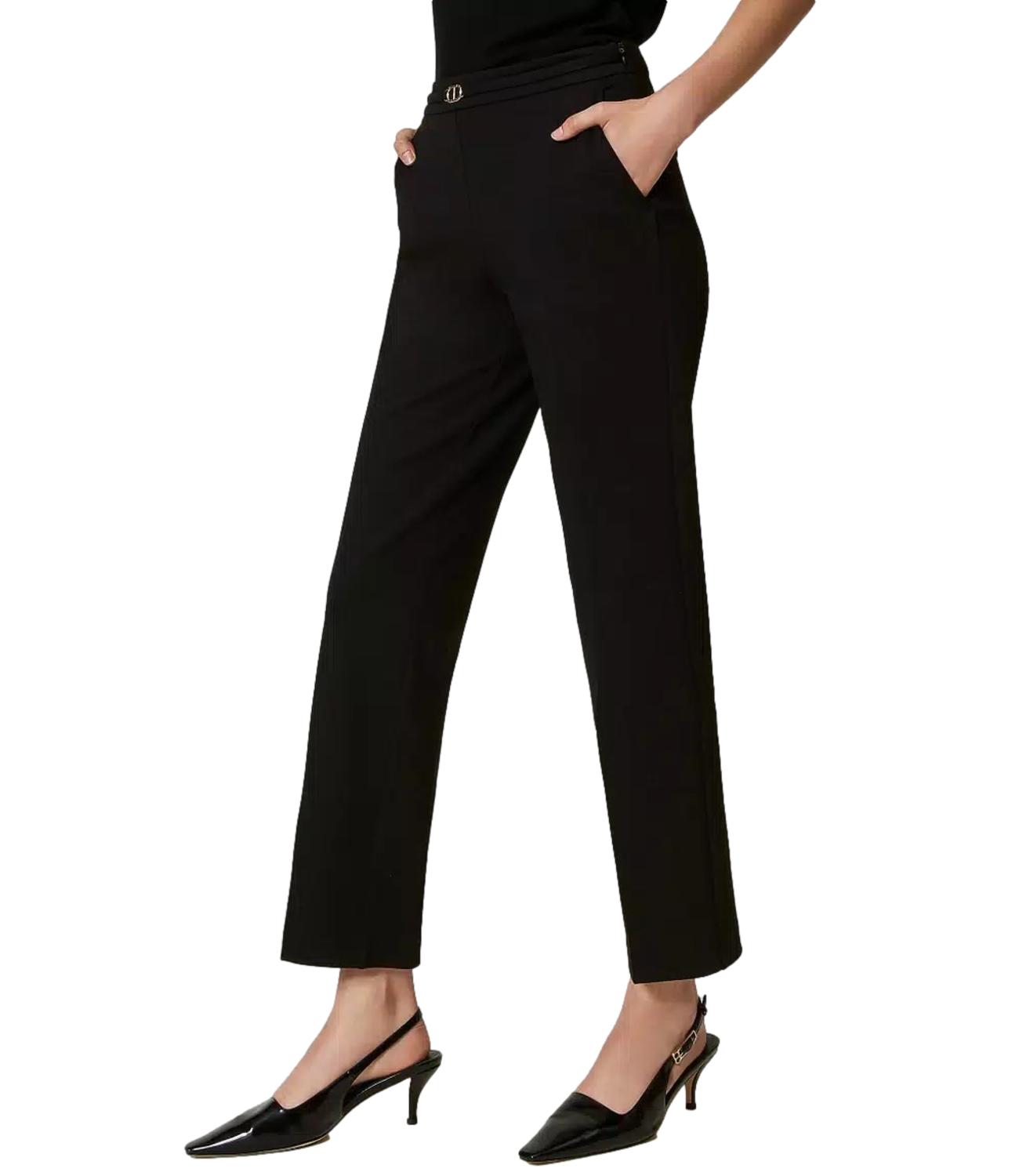 Twinset Pantalone Nero Donna