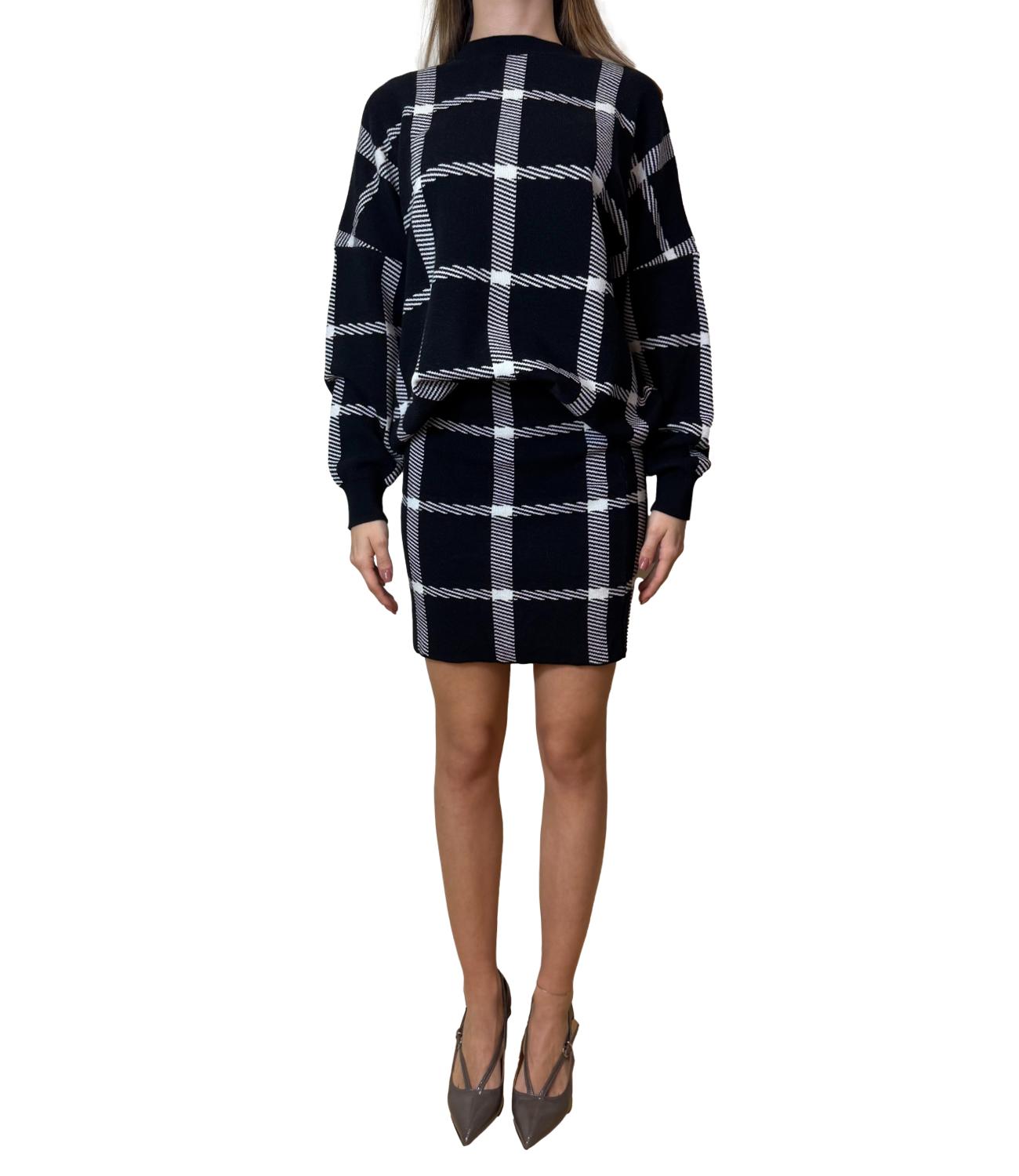 Vicolo maglia nera donna