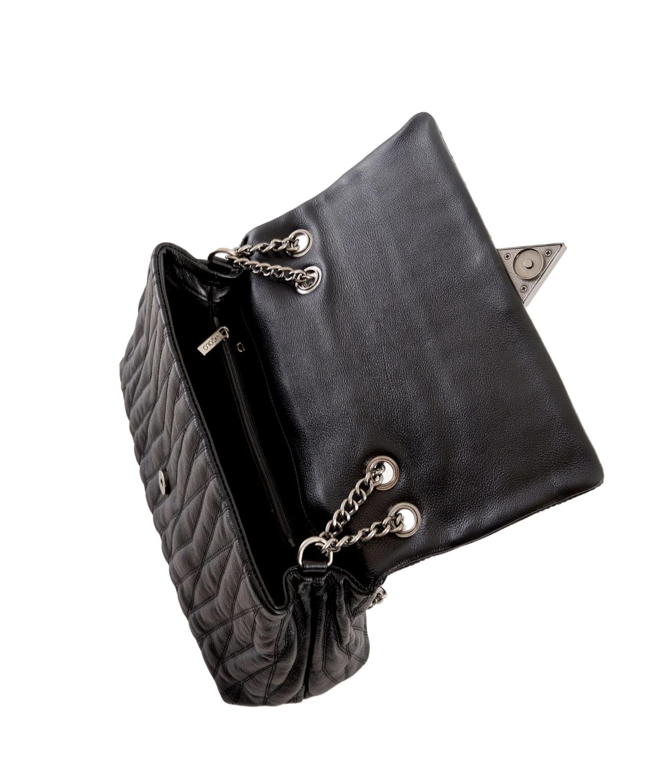 Vicolo borsa nera donna