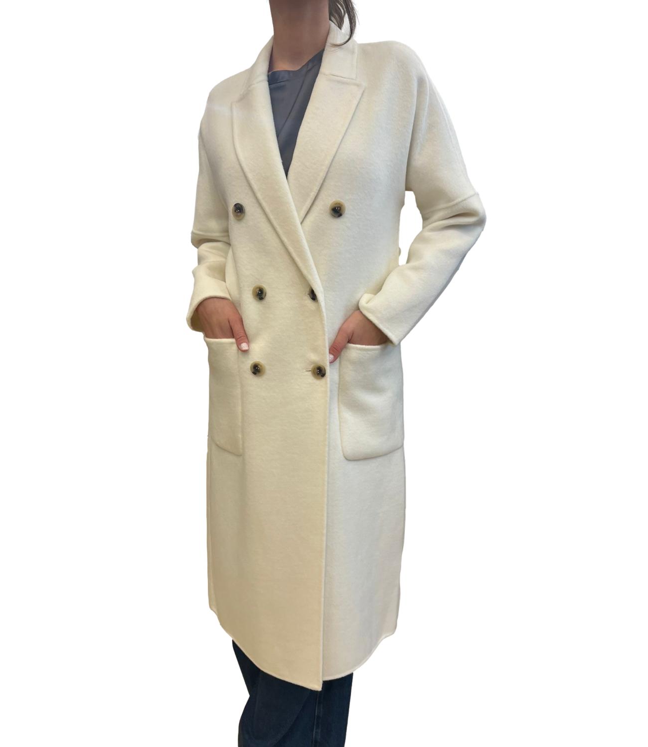 Vicolo cappotto naturale donna