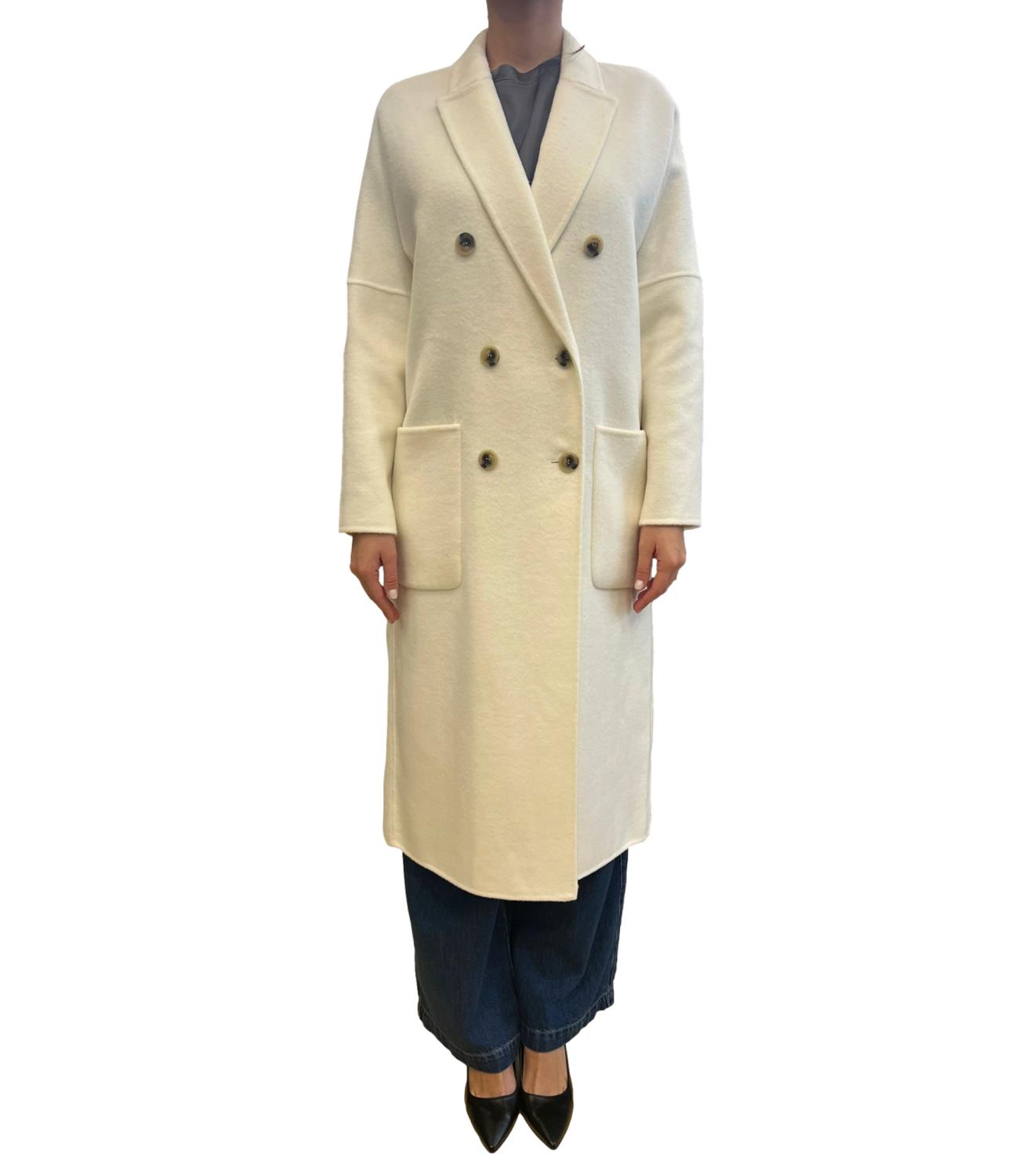 Vicolo cappotto naturale donna