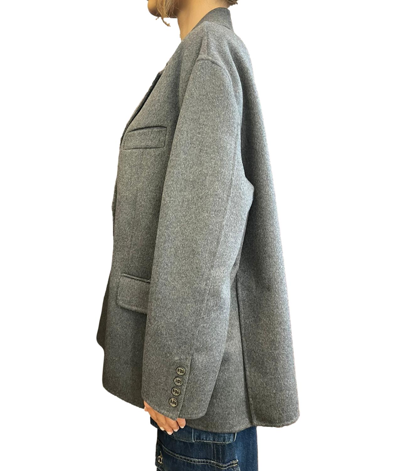 Vicolo cappotto antracite donna