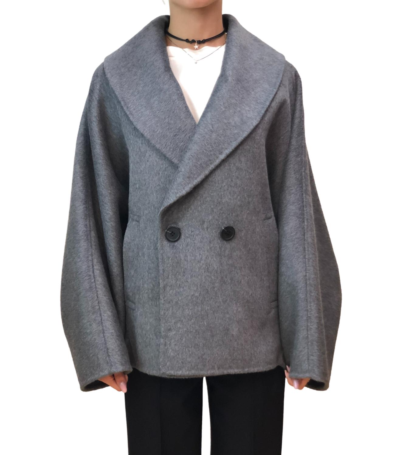 Vicolo cappotto grigio melange donna