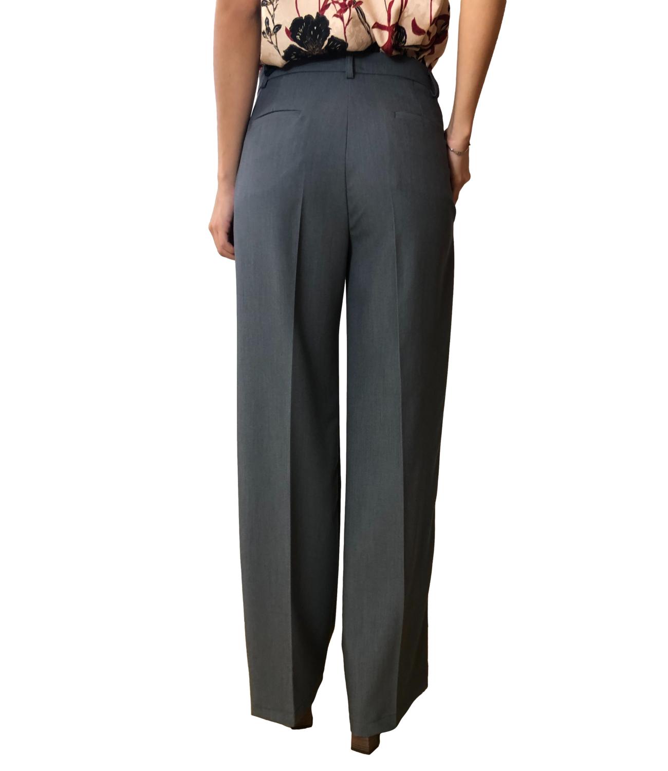 Vicolo pantalone grigio donna