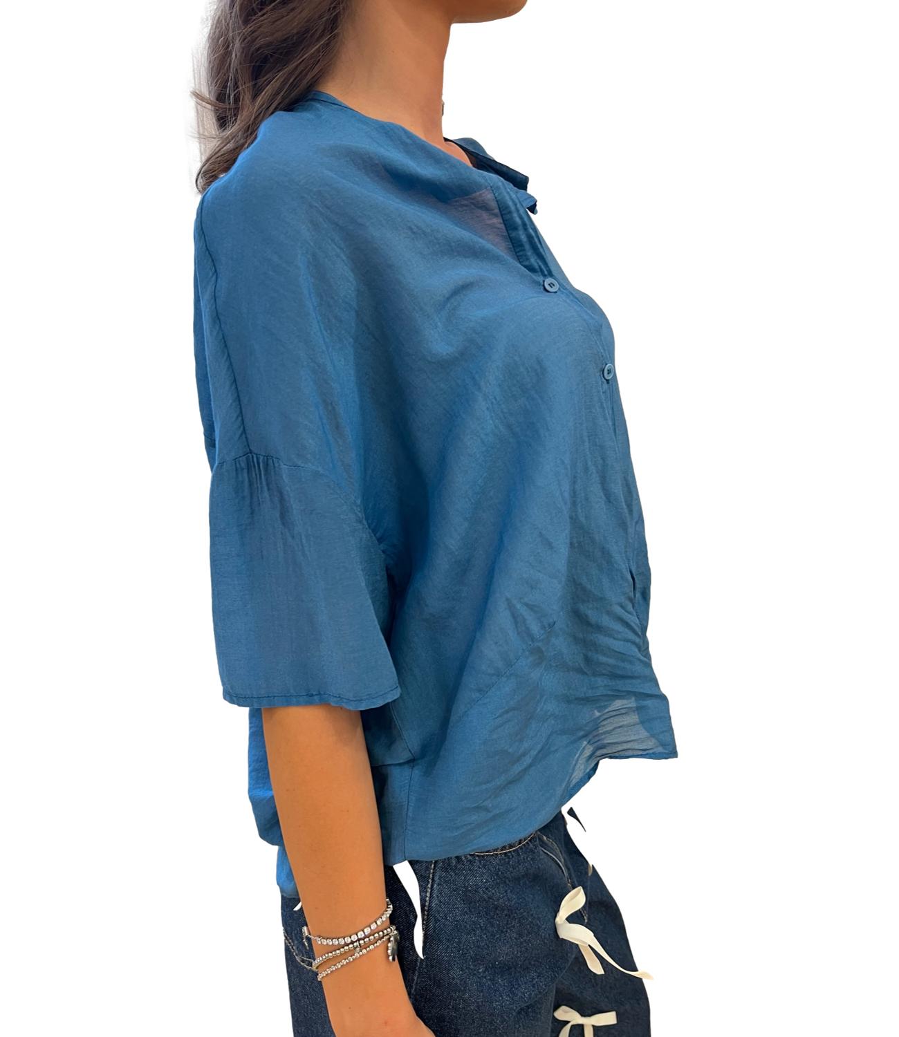 Vicolo Camicia Blu Donna