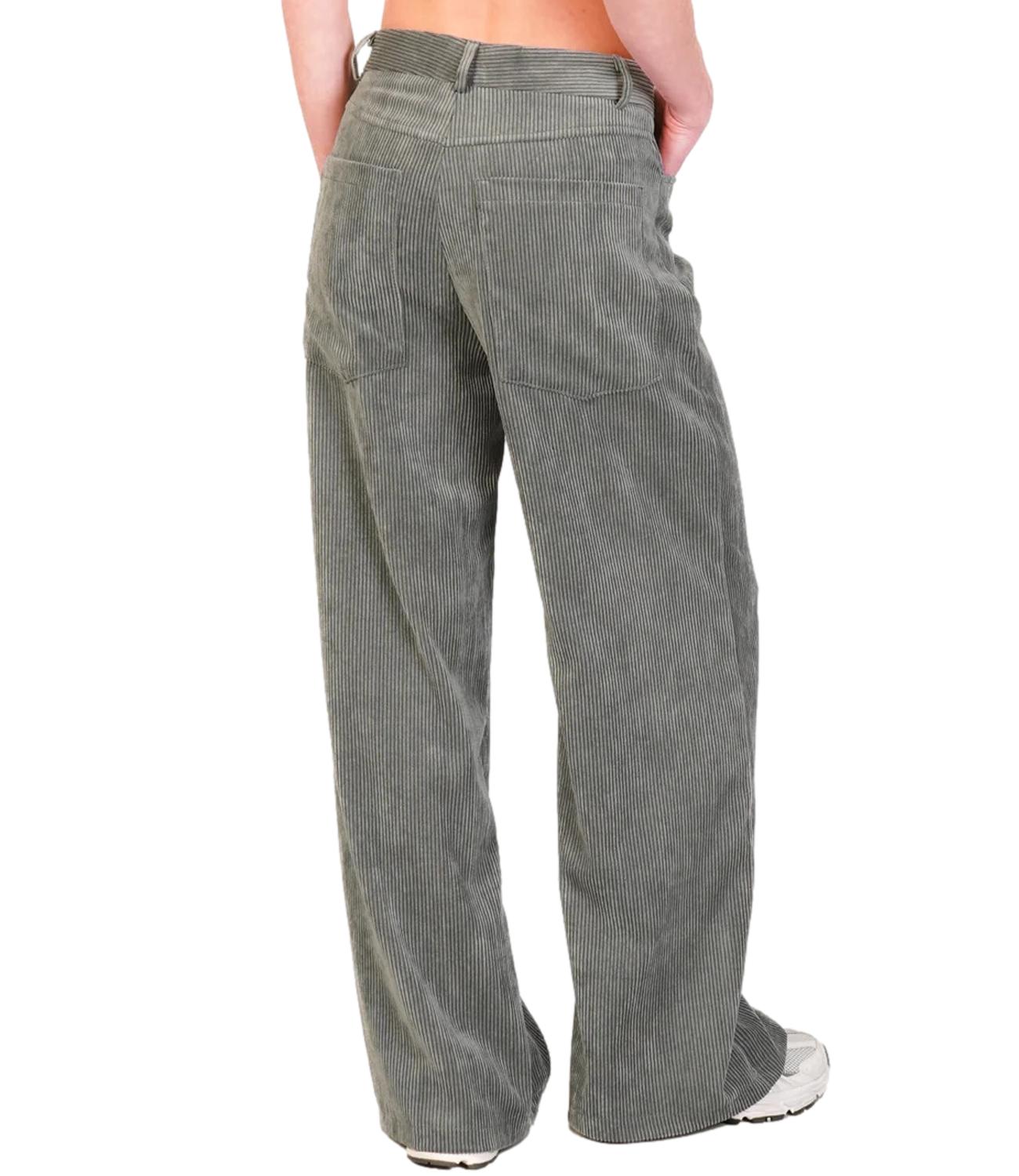 Vicolo Pantalone Grigio Donna