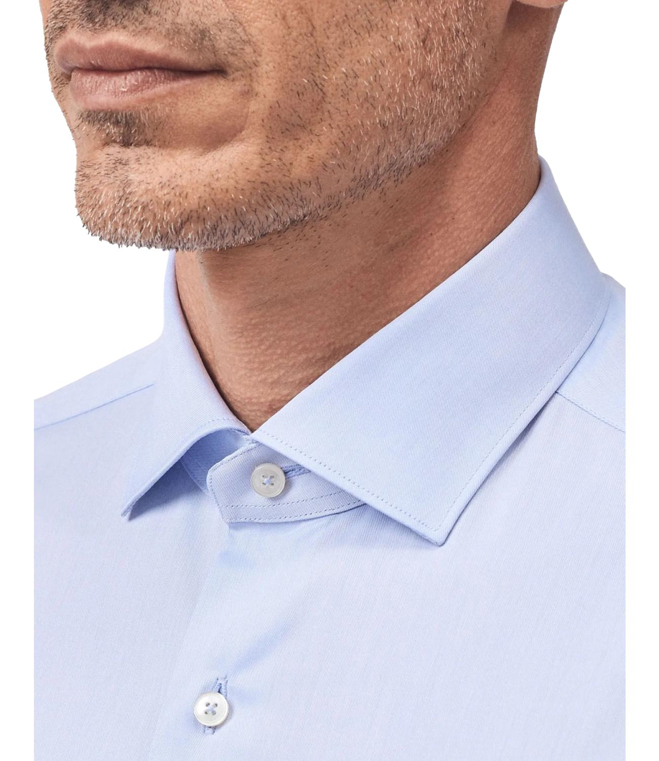 Camicia Xacus SLIM fIT Collo francese celeste