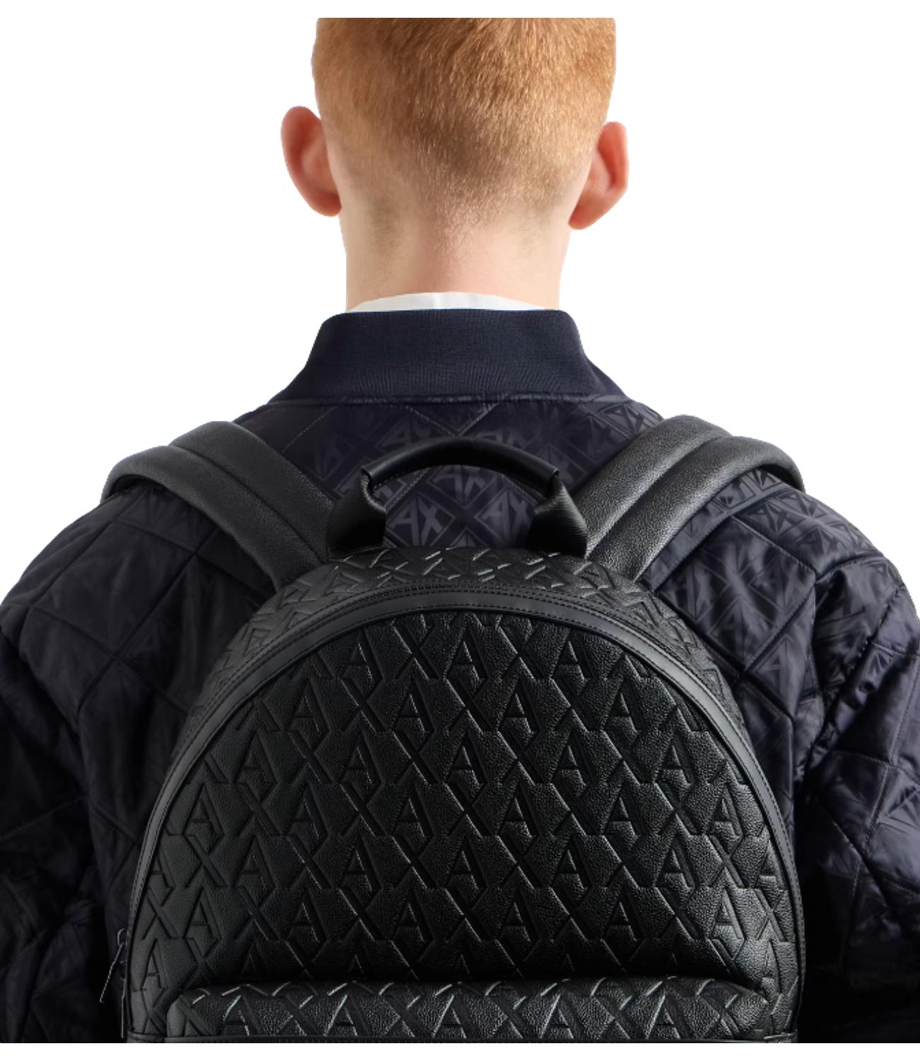 Zaino nero logato AX