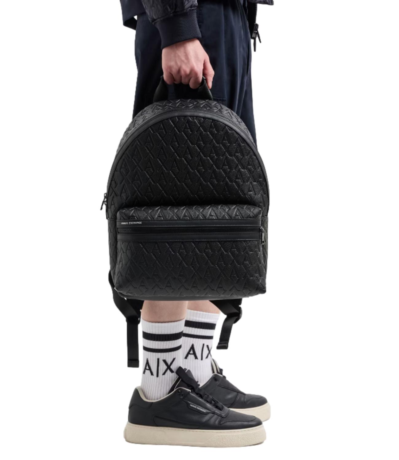 Zaino nero logato AX