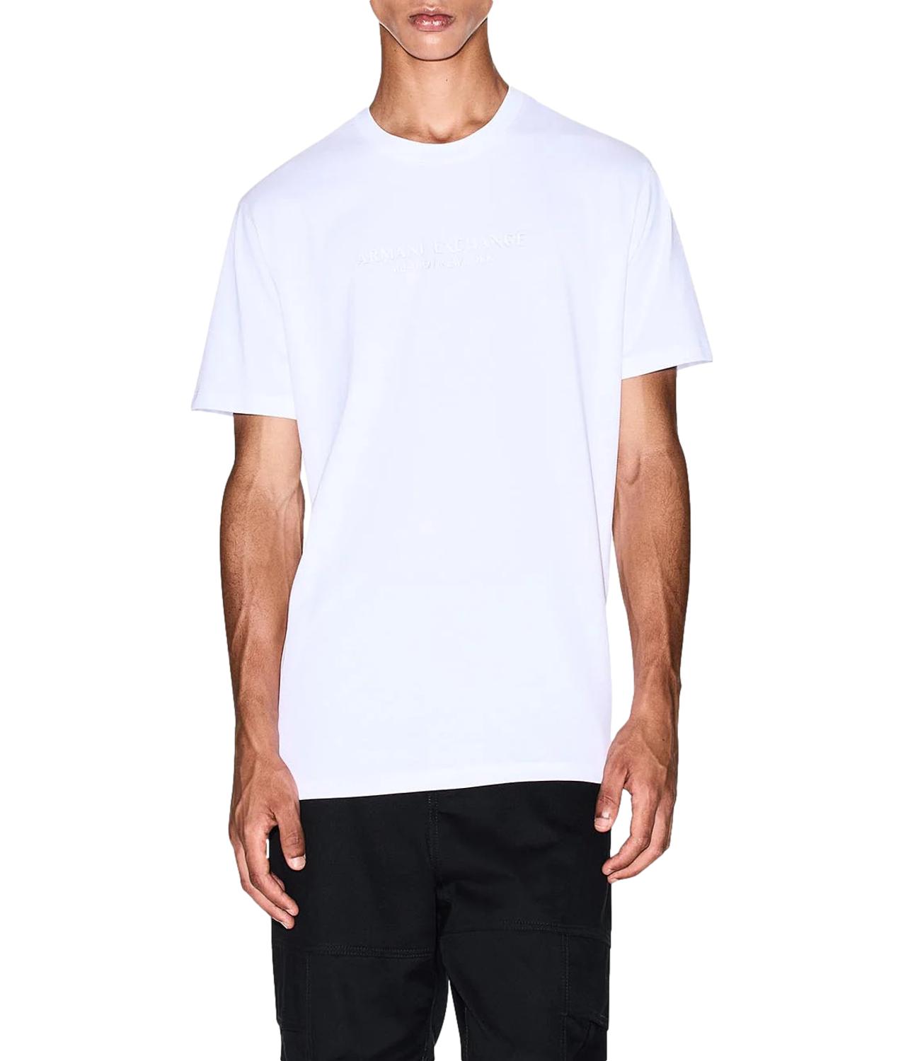 T-shirt AX logo bianca