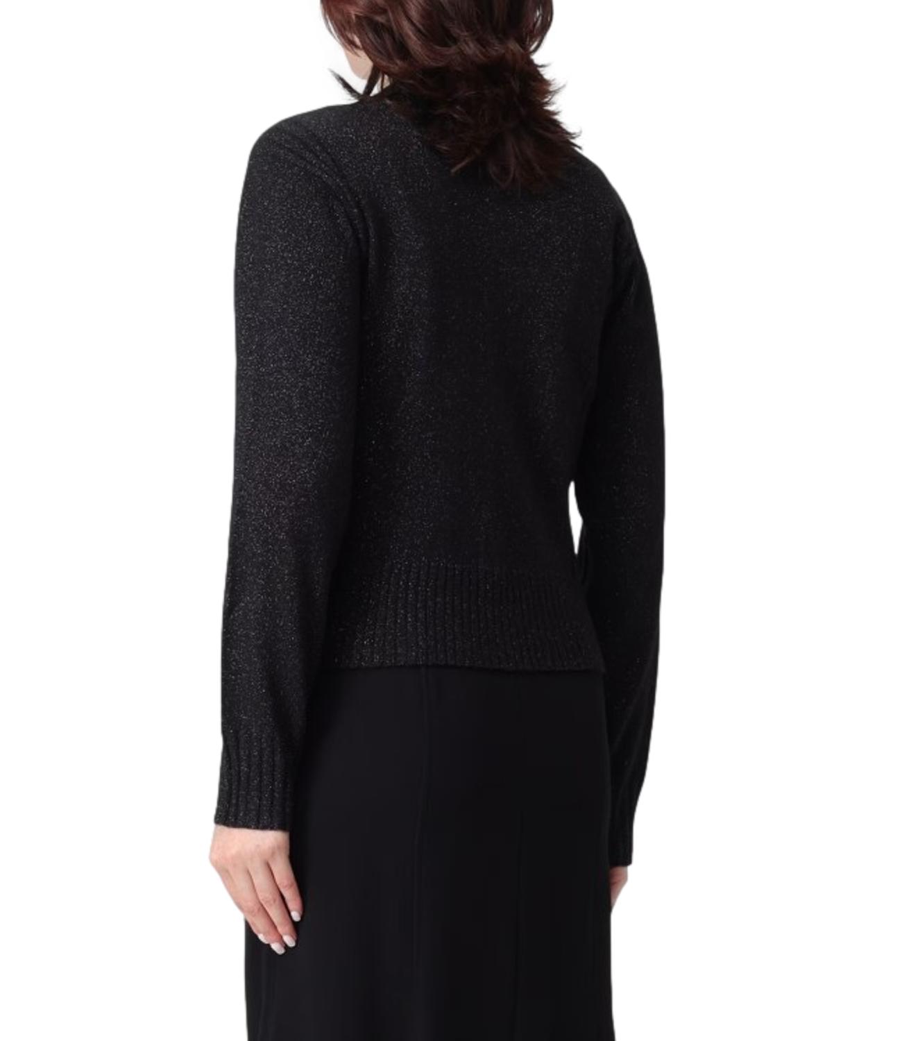 Cardigan ArmaniExchange nero glitter