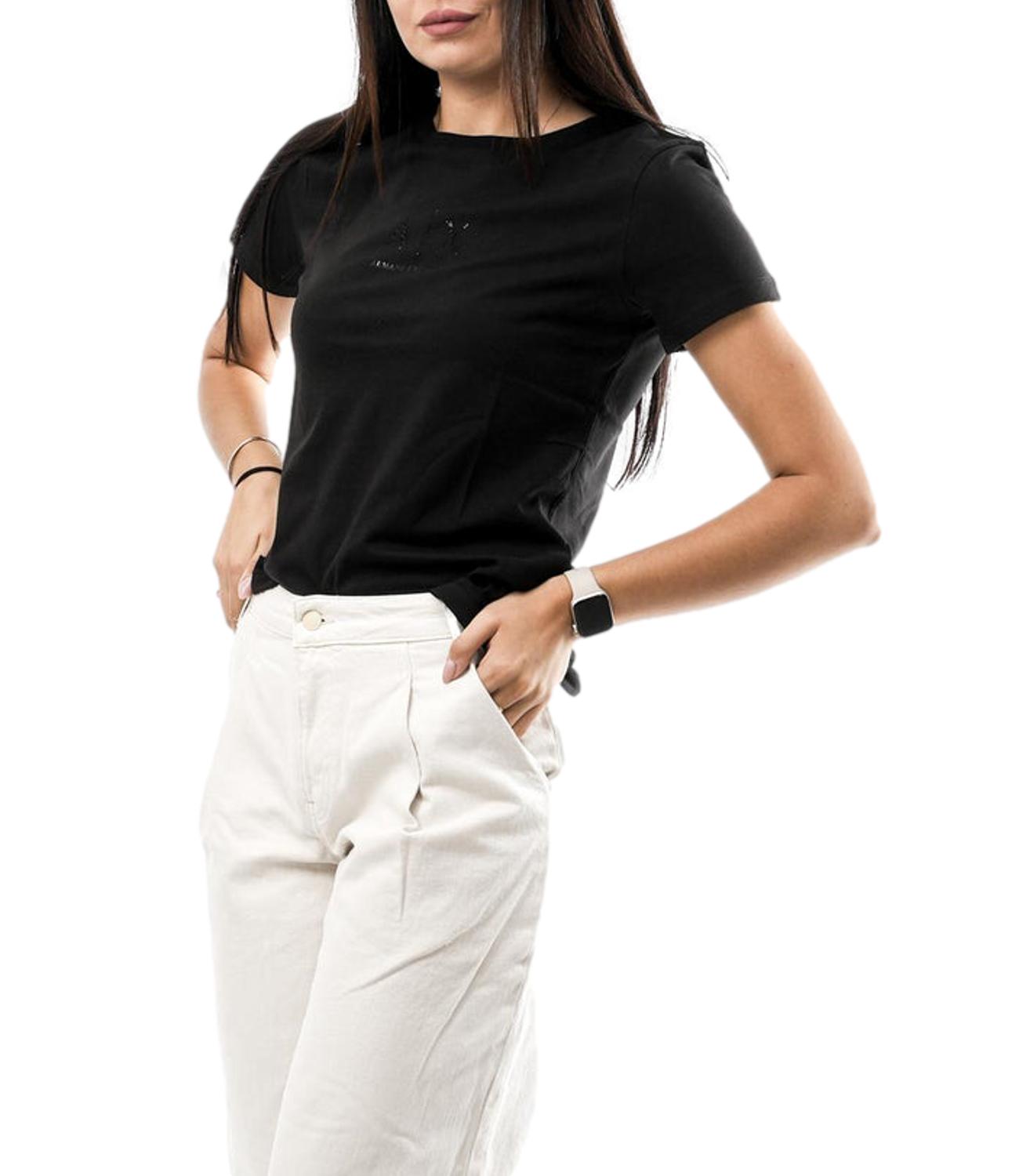 T-shirt AX nera swaroskata