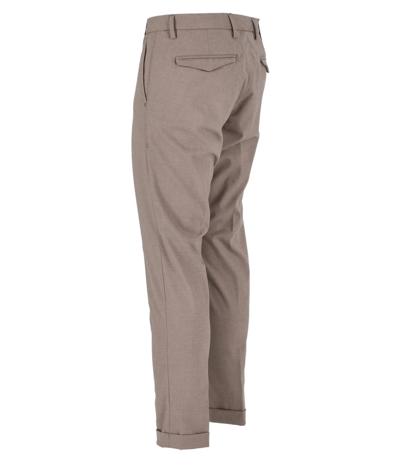 Pantaloni atpco uomo beige lana