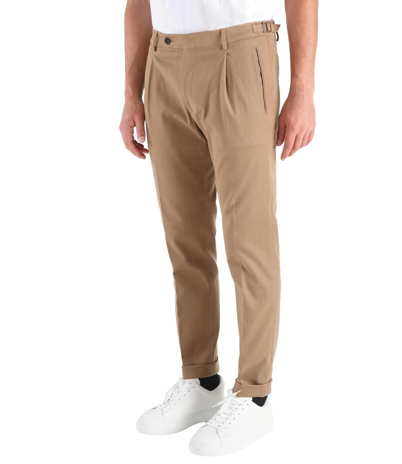 Retrolong cammello uomo