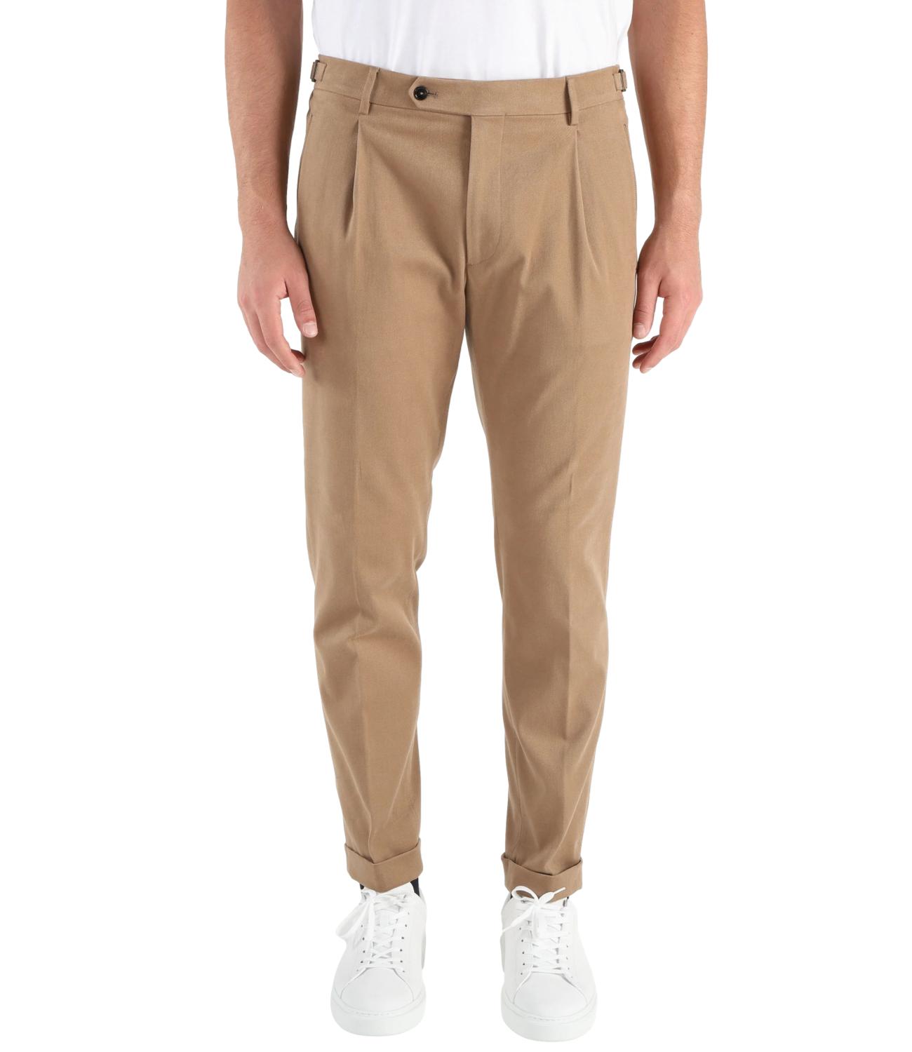 Retrolong cammello uomo