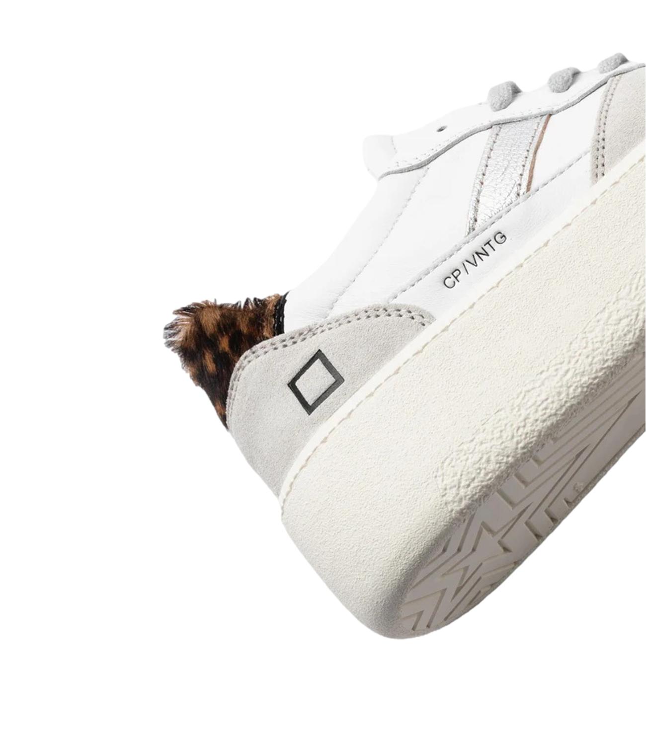 COURT platform V.CALF WHITE LEOPARD