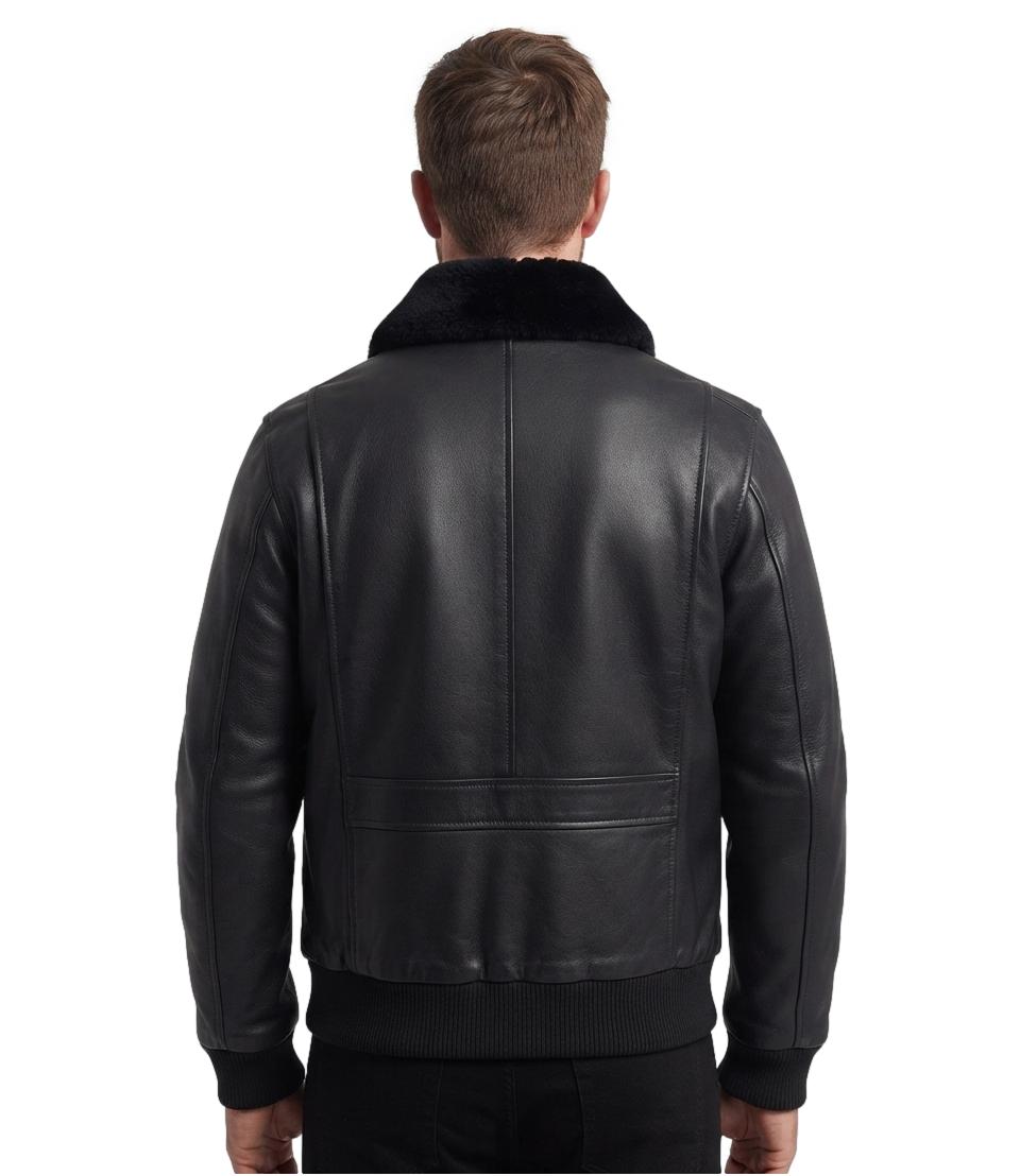 Giacca Daytona mirage fur cow air milled nero