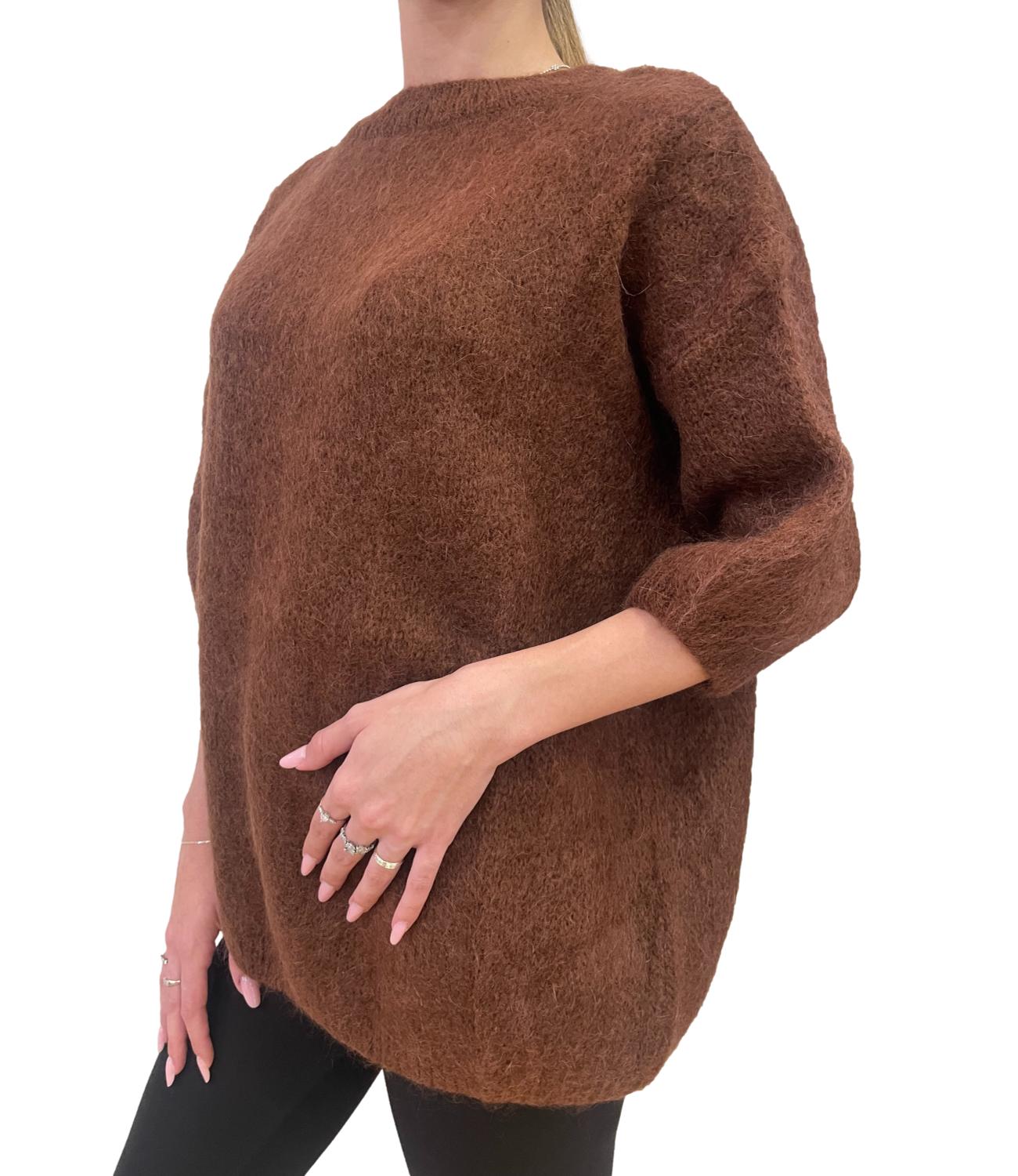Dixie Maglia Caffè Donna