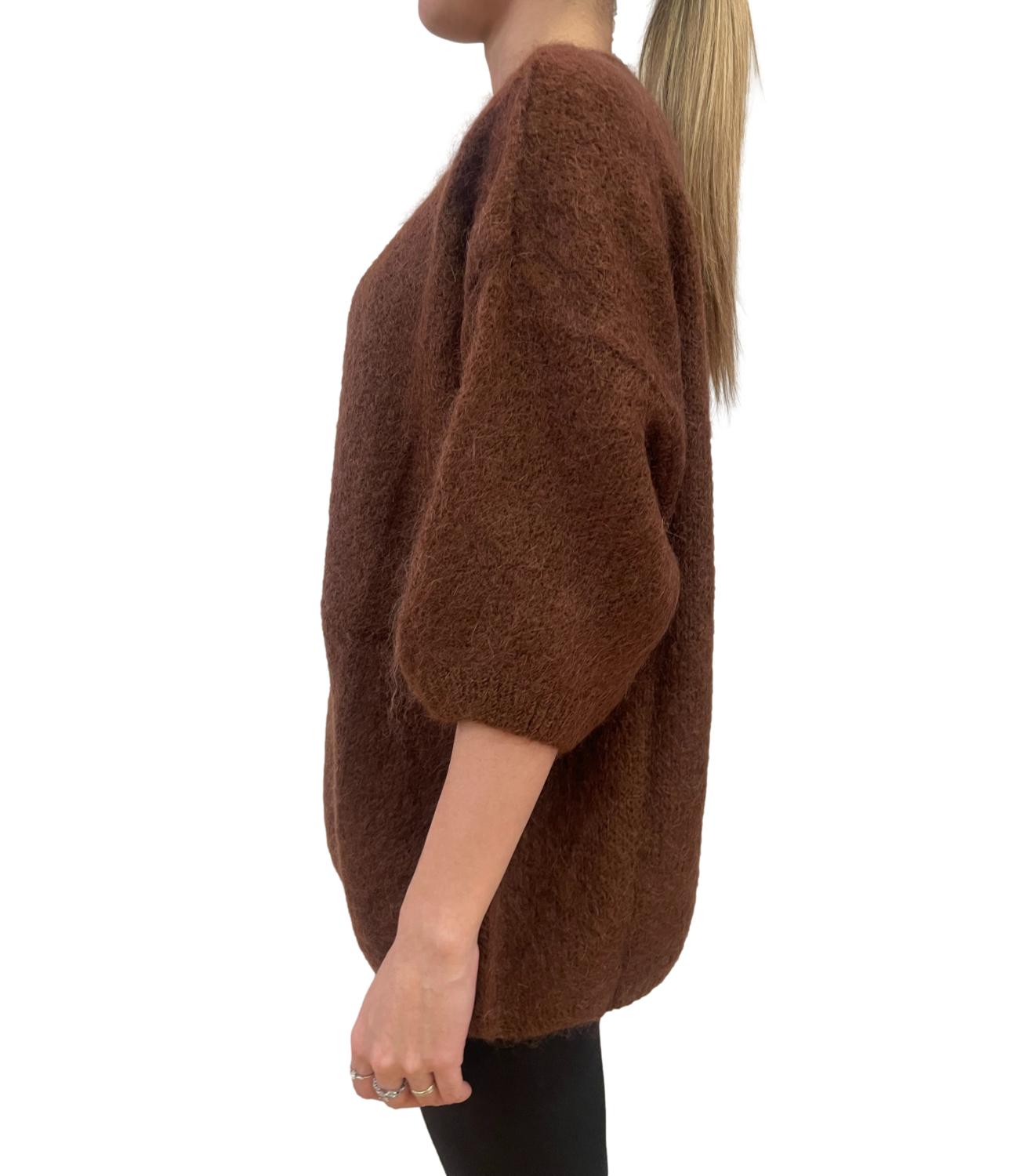 Dixie Maglia Caffè Donna