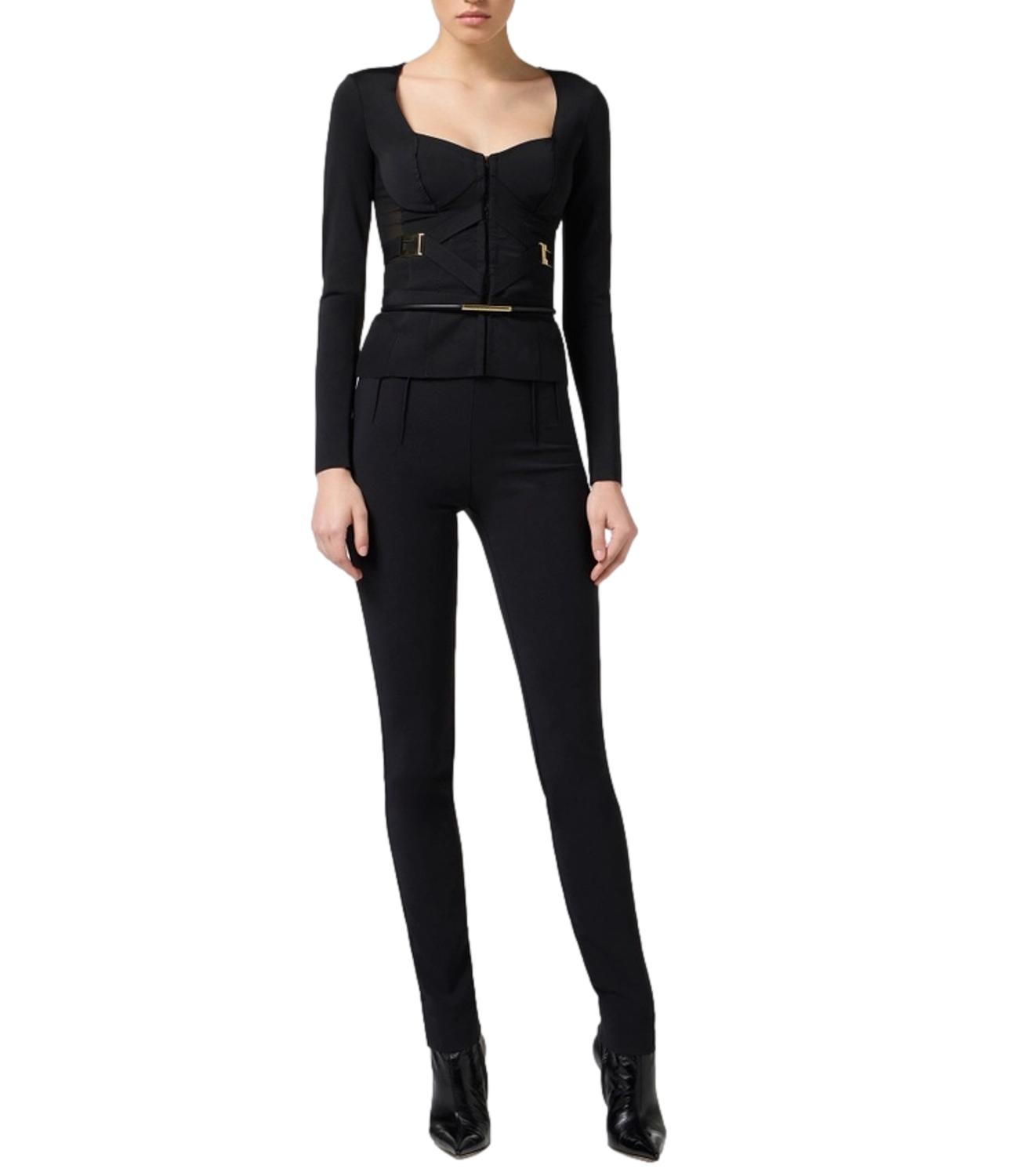 Elisabetta Franchi giacca nero donna