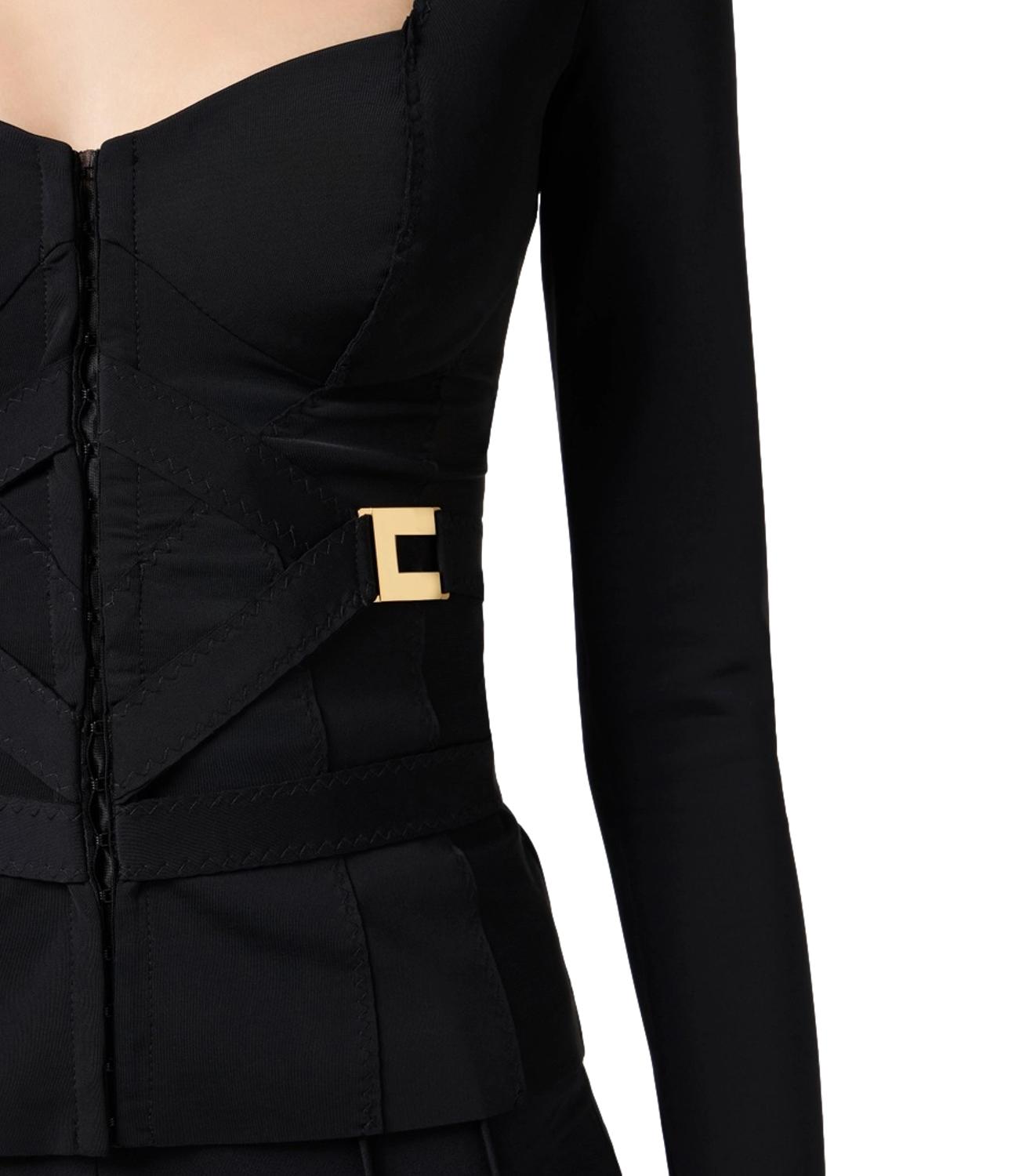 Elisabetta Franchi giacca nero donna
