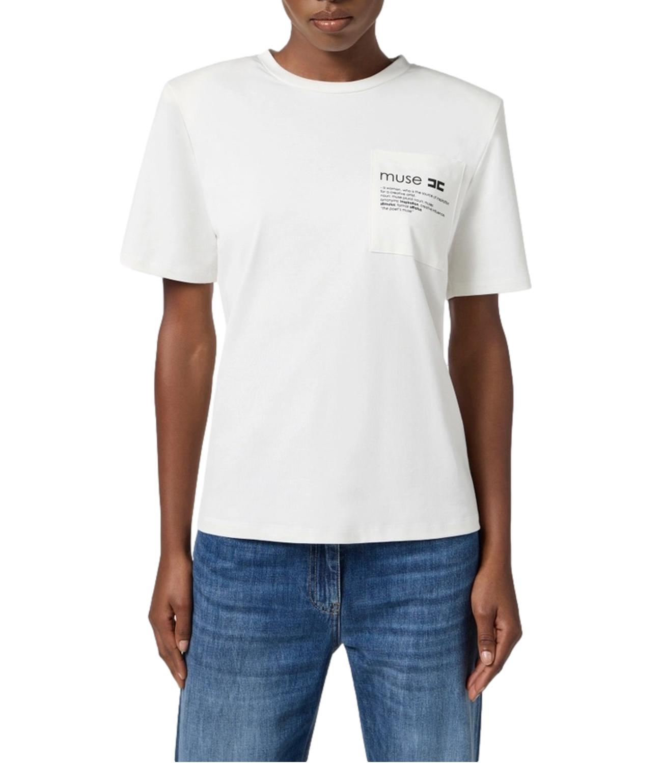 EF t-shirt bianco donna