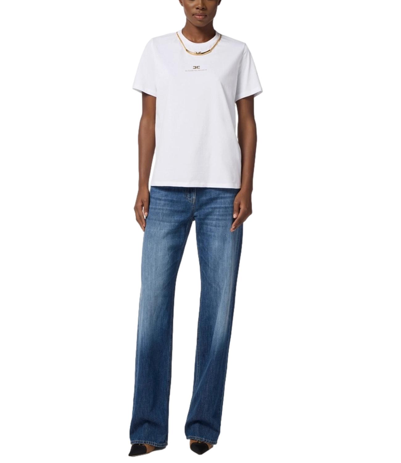 EF t-shirt bianco donna
