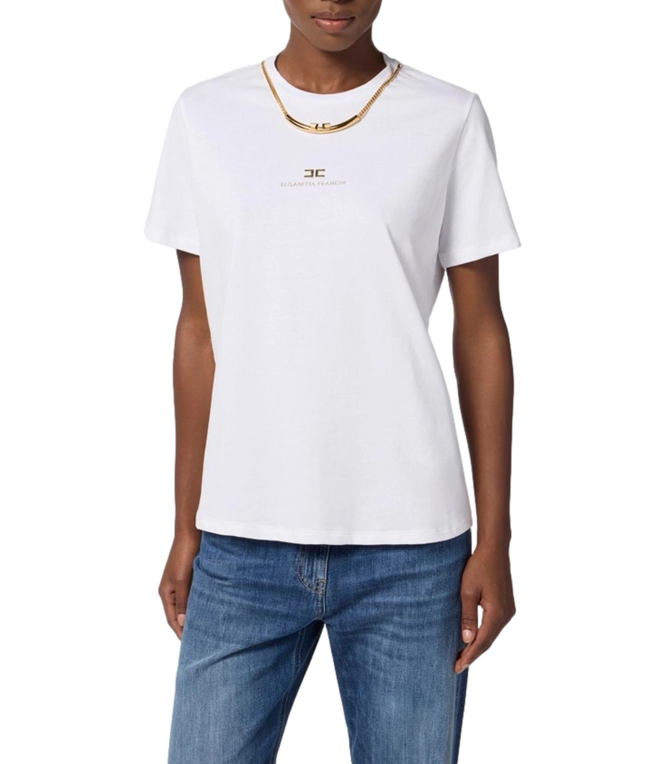 EF t-shirt bianco donna