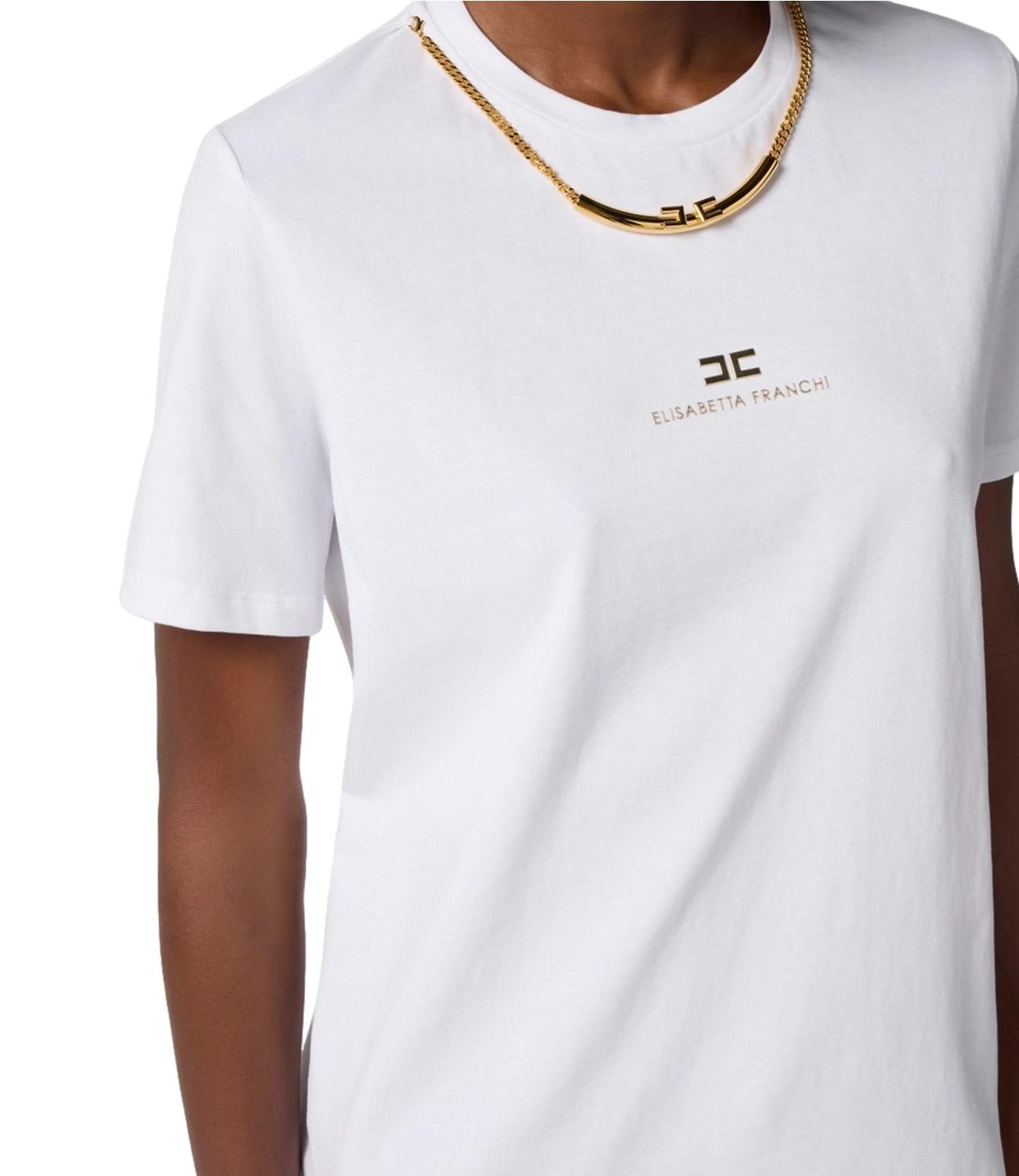 EF t-shirt bianco donna