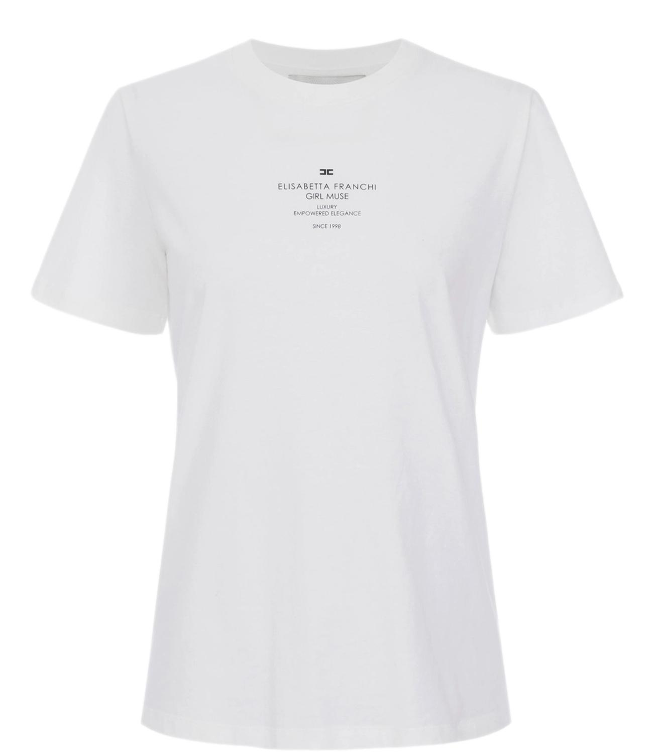 EF t-shirt bianco donna