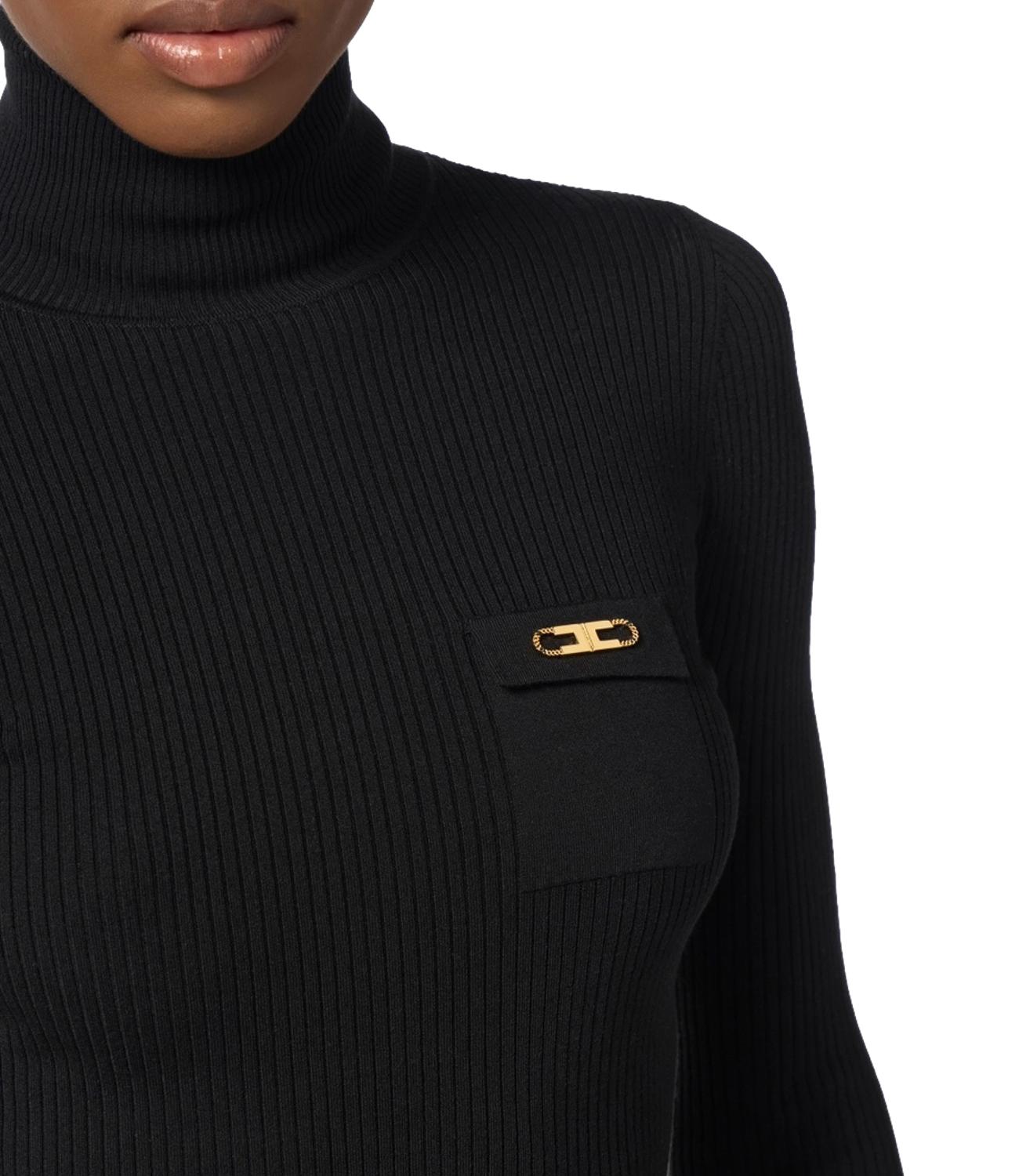 EF maglia nero donna