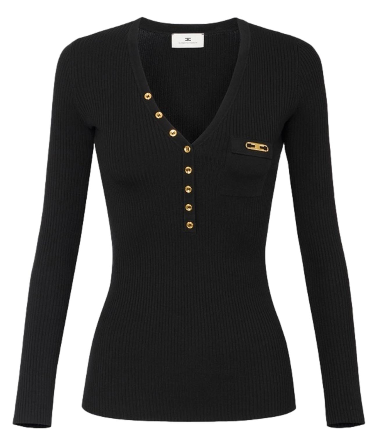EF maglia nero donna