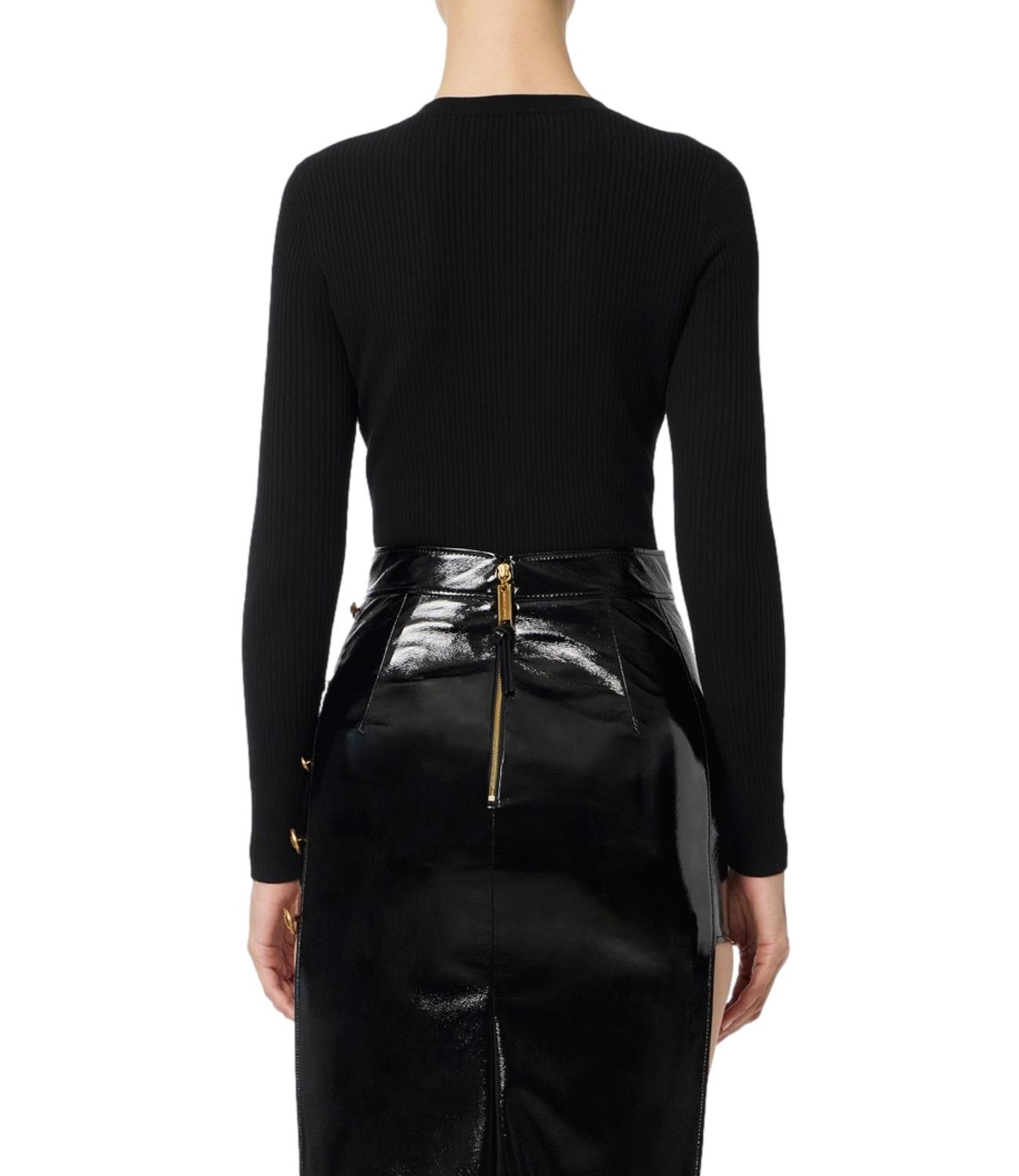 EF maglia nero donna