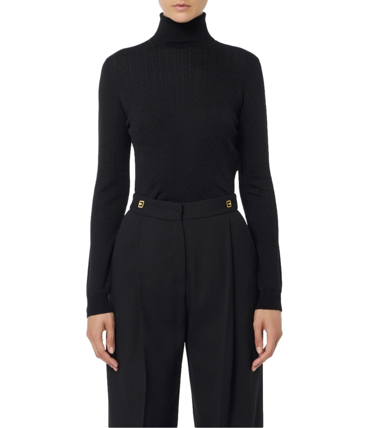EF maglia nero donna
