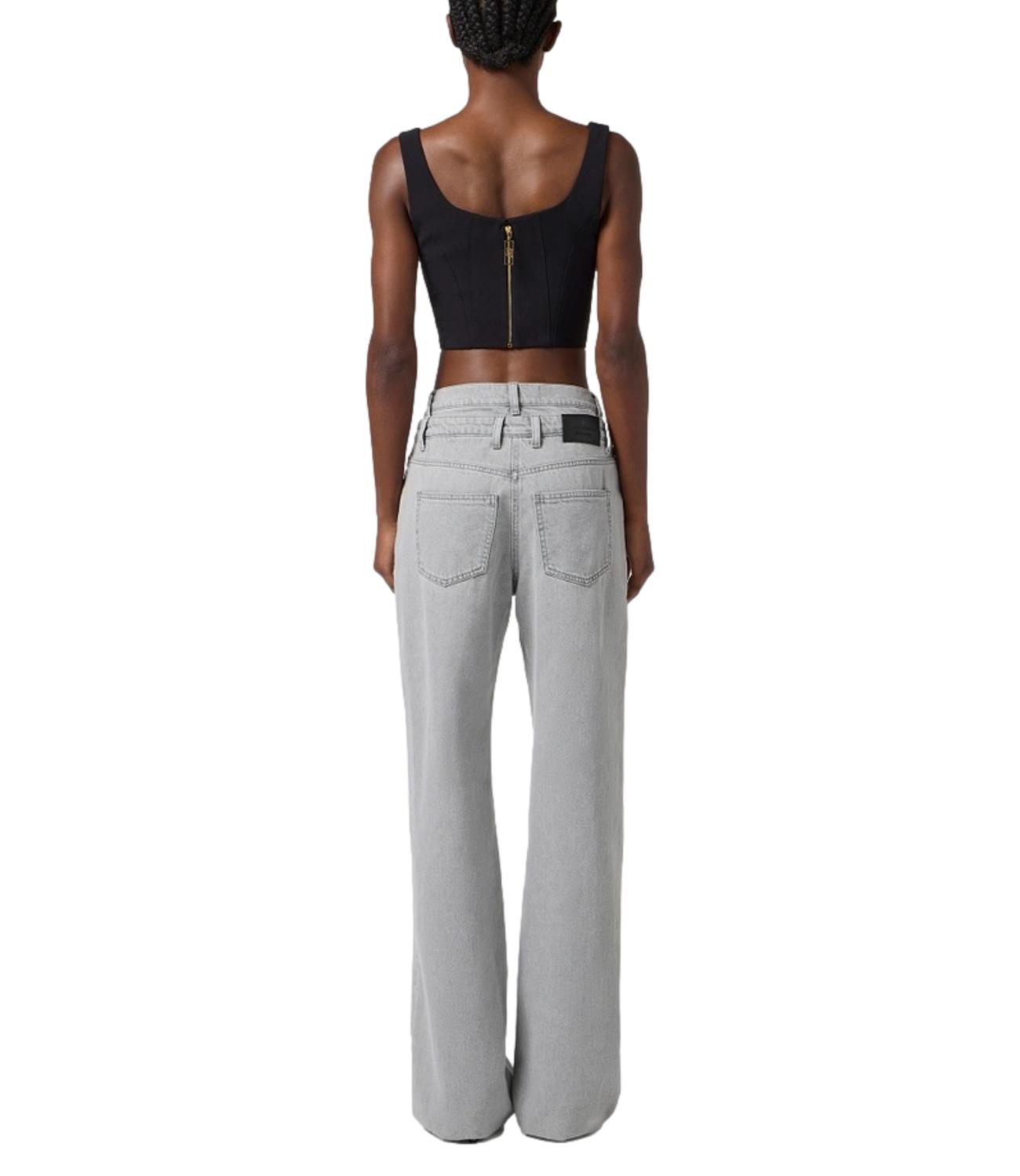 Top EF nero crepe