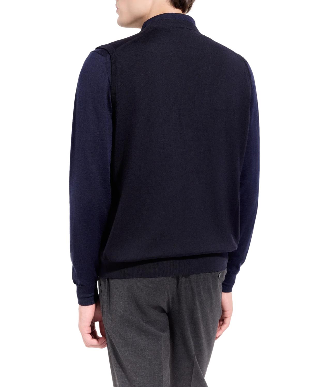 GILET blu uomo