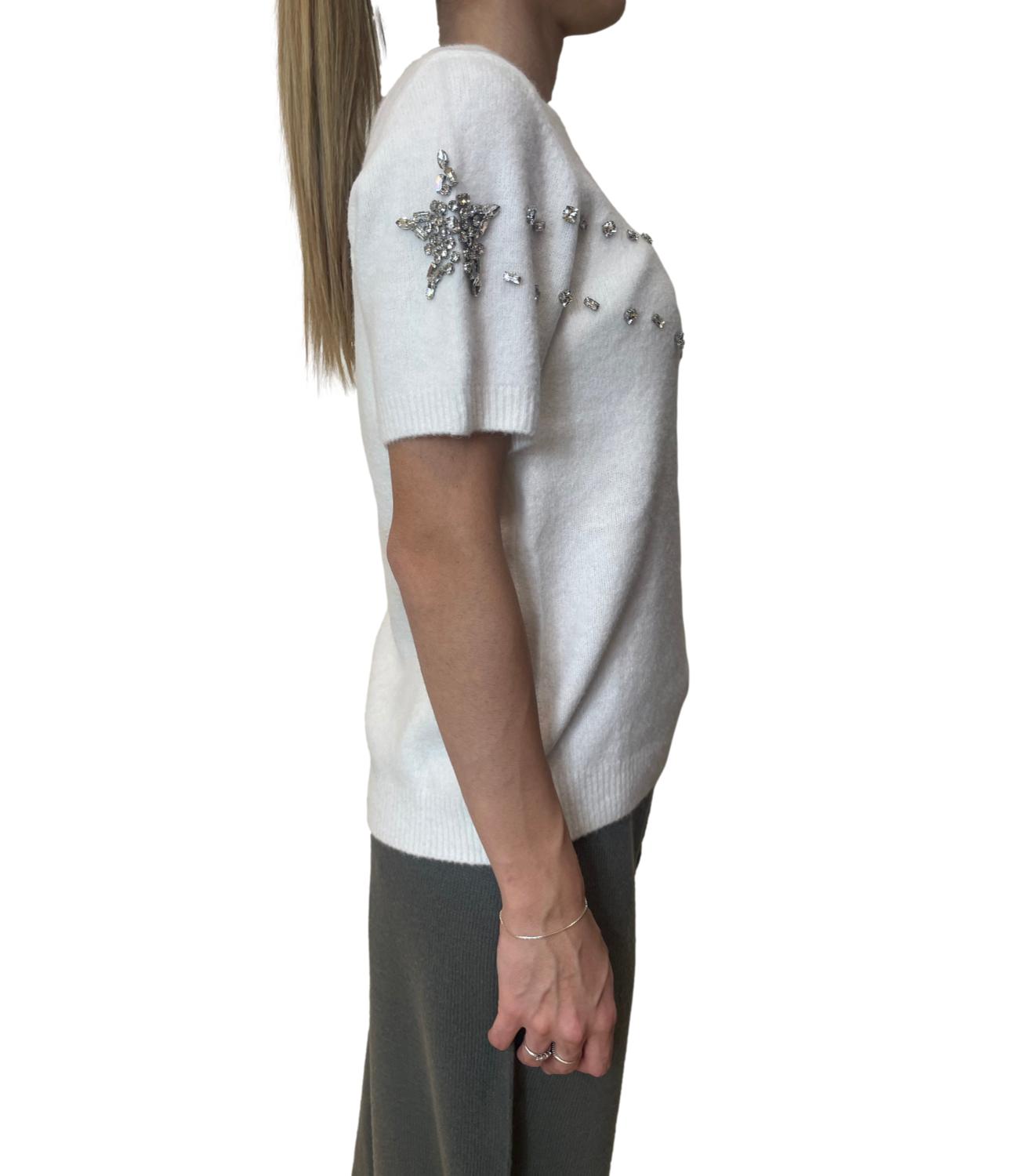 Fracomina Maglia Bianca Donna