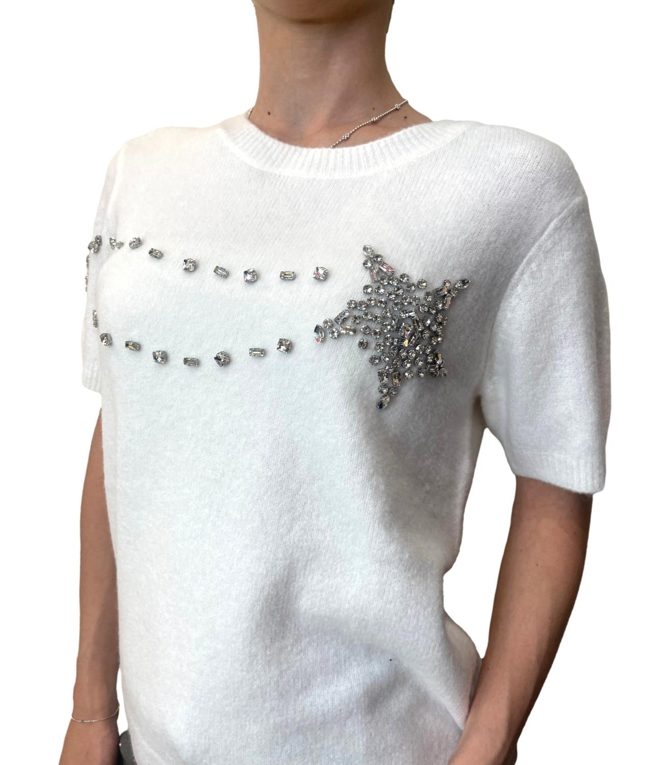 Fracomina Maglia Bianca Donna