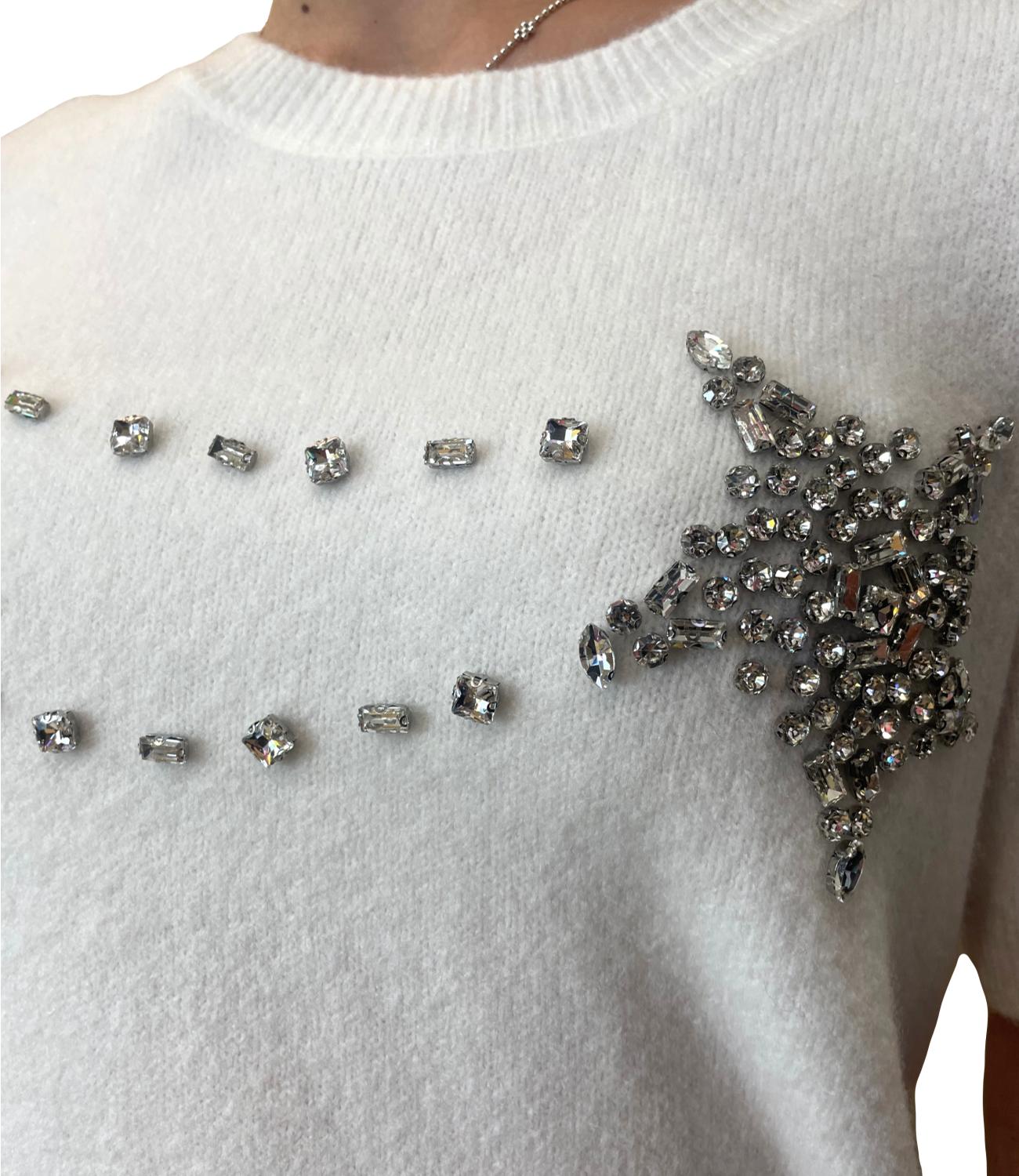 Fracomina Maglia Bianca Donna