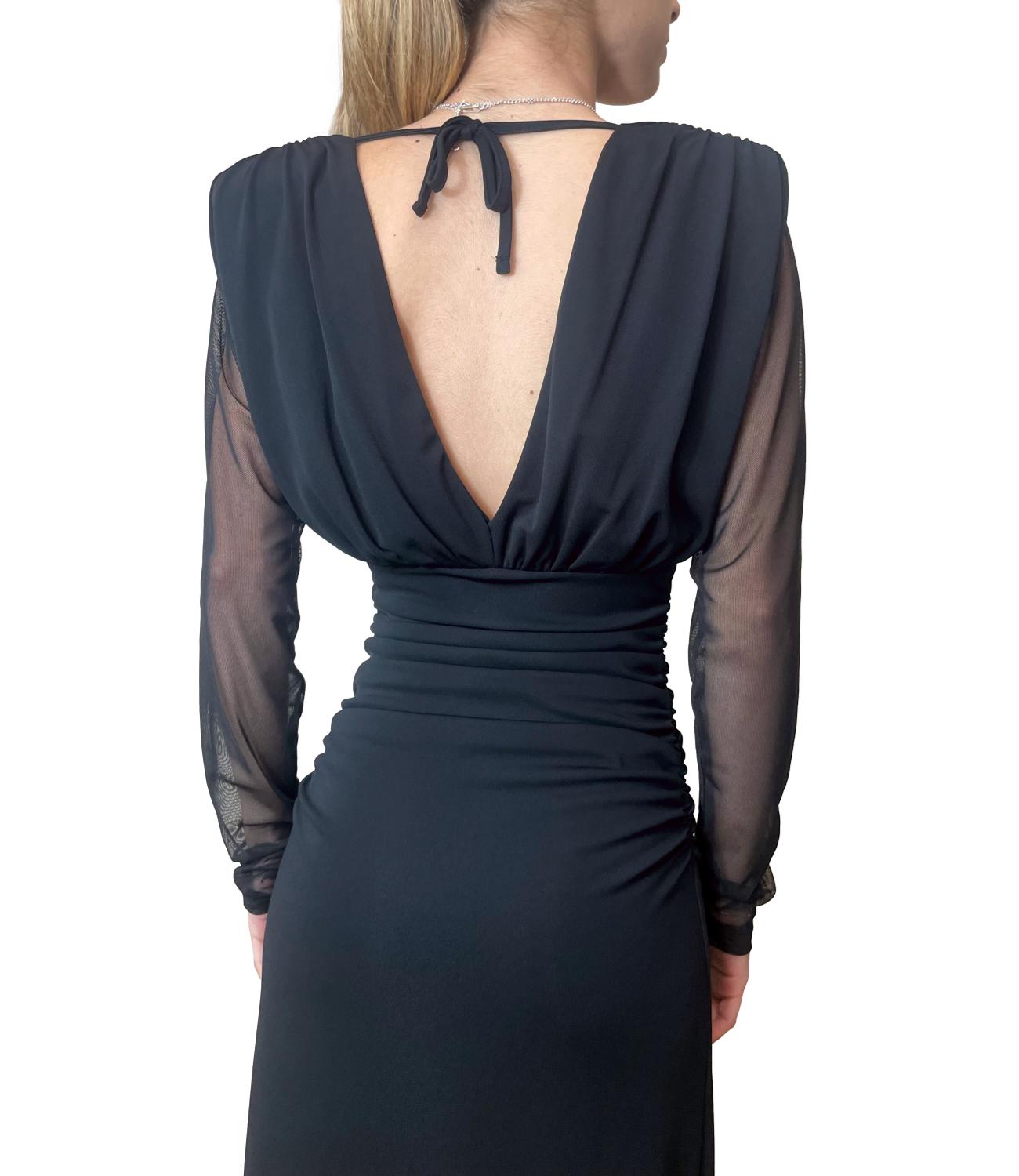 Have One Abito Lungo Nero Donna