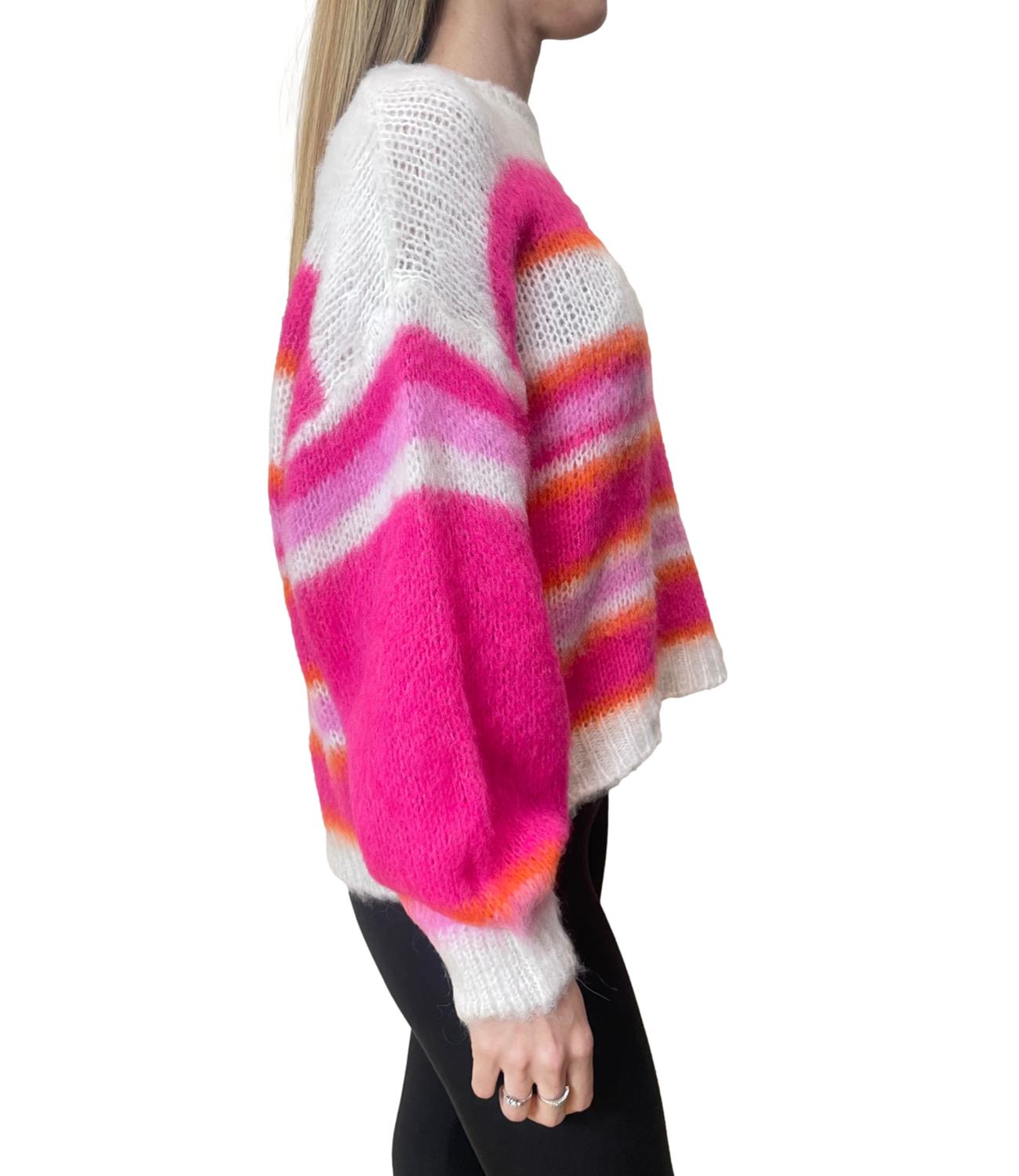 Have One Maglia Multicolor Panna Donna