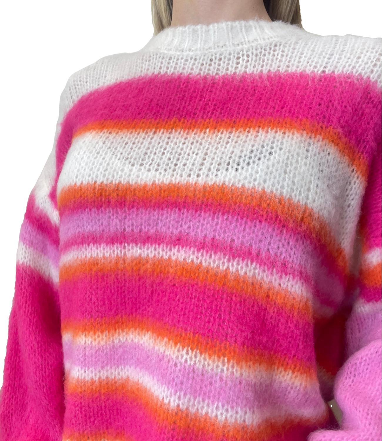 Have One Maglia Multicolor Panna Donna