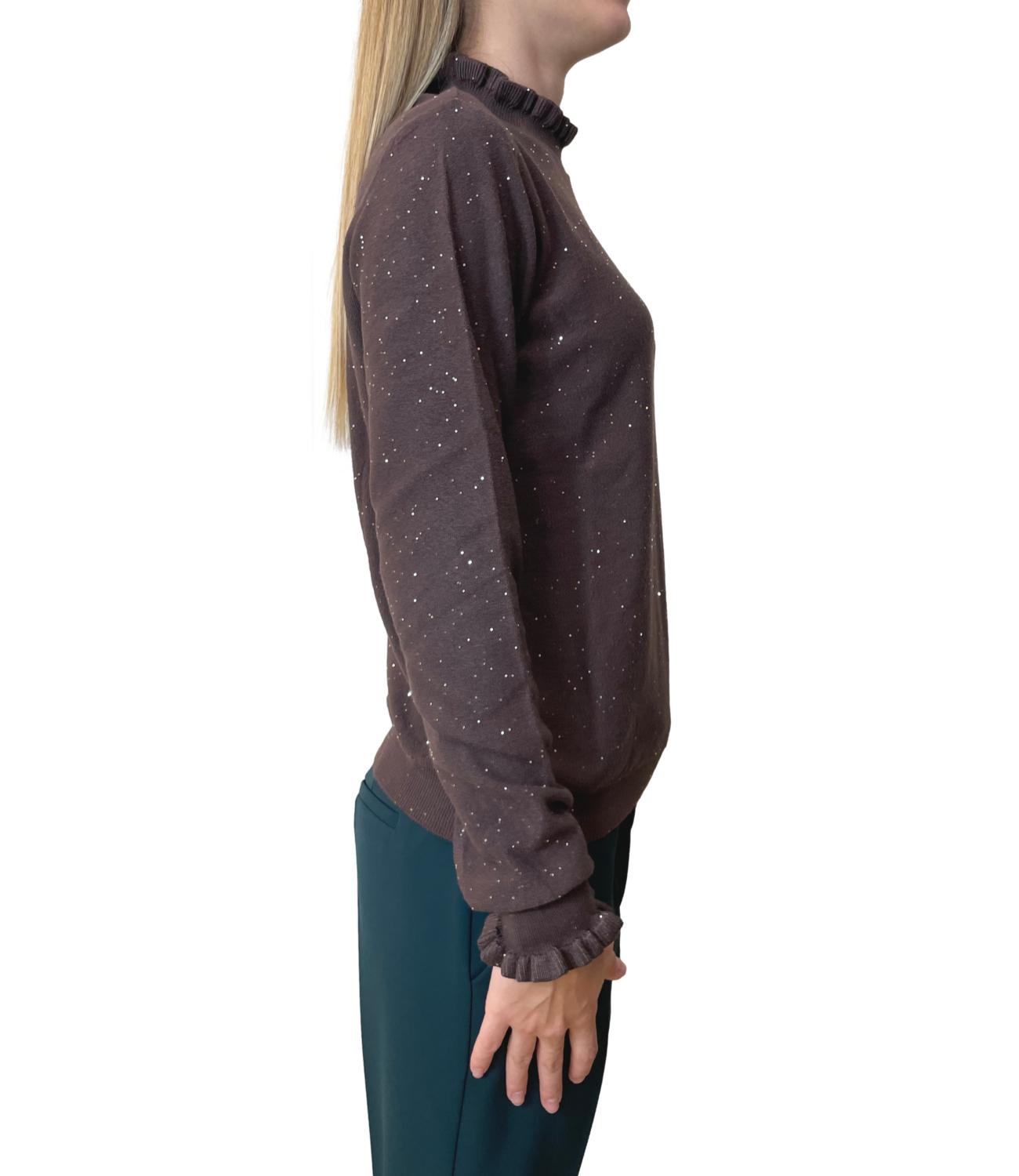 Have One Maglia Rouches Moro Donna