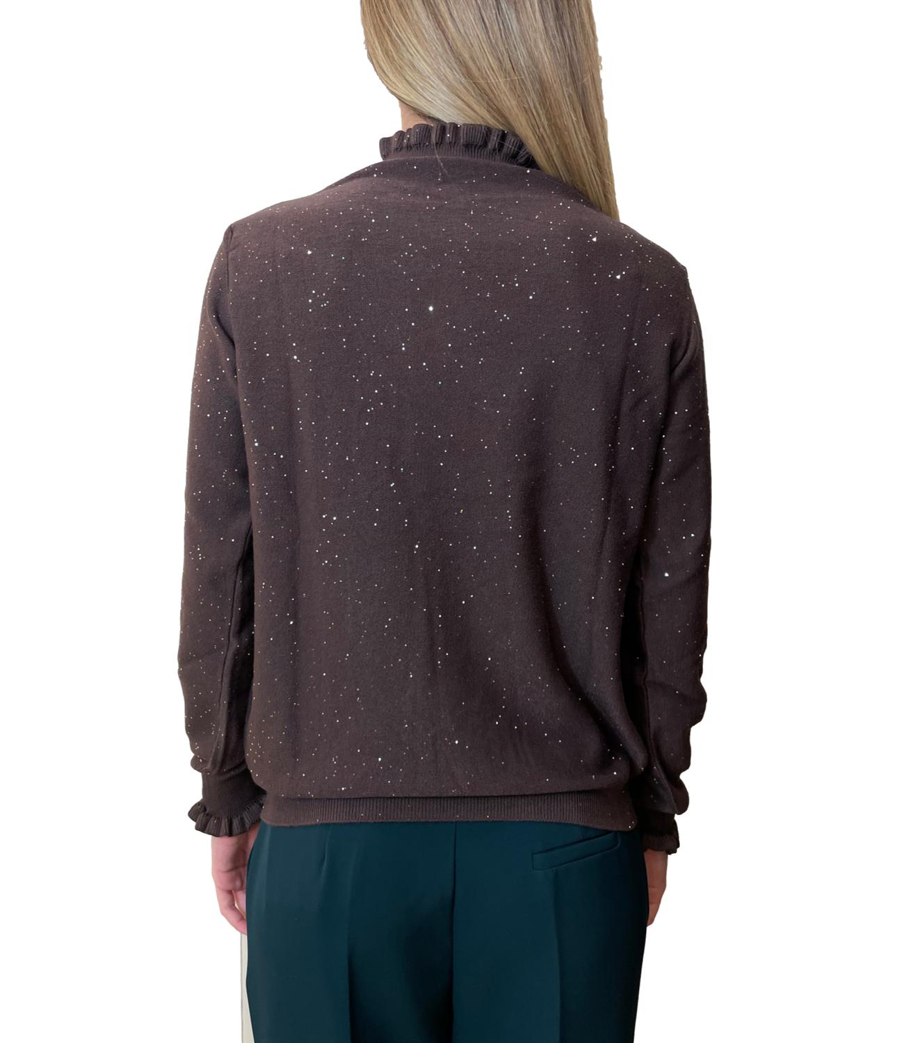 Have One Maglia Rouches Moro Donna