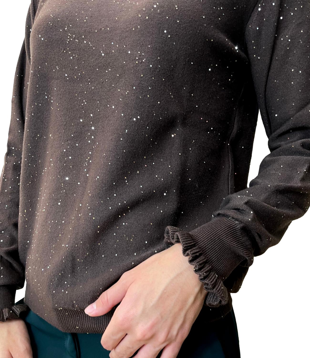 Have One Maglia Rouches Moro Donna